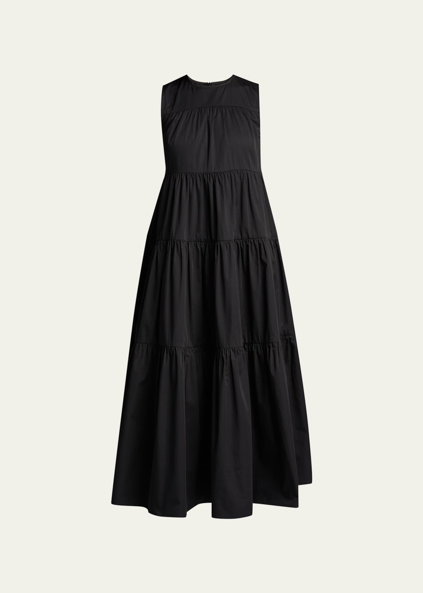 Co Sleeveless Tiered Cotton Dress - Bergdorf Goodman