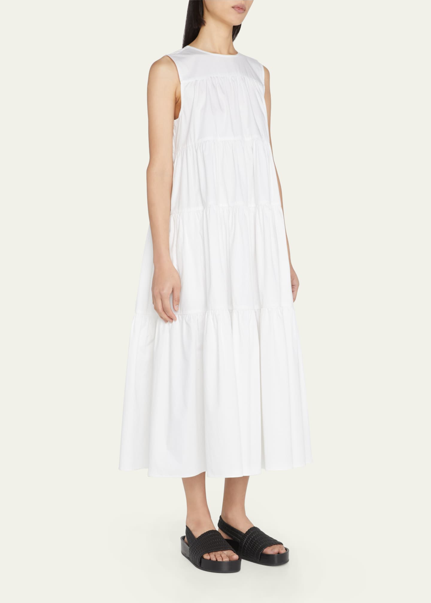 Co sleeveless 2025 tiered dress