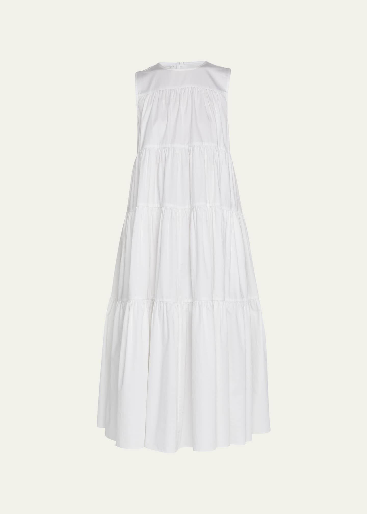 Co sleeveless tiered best sale dress