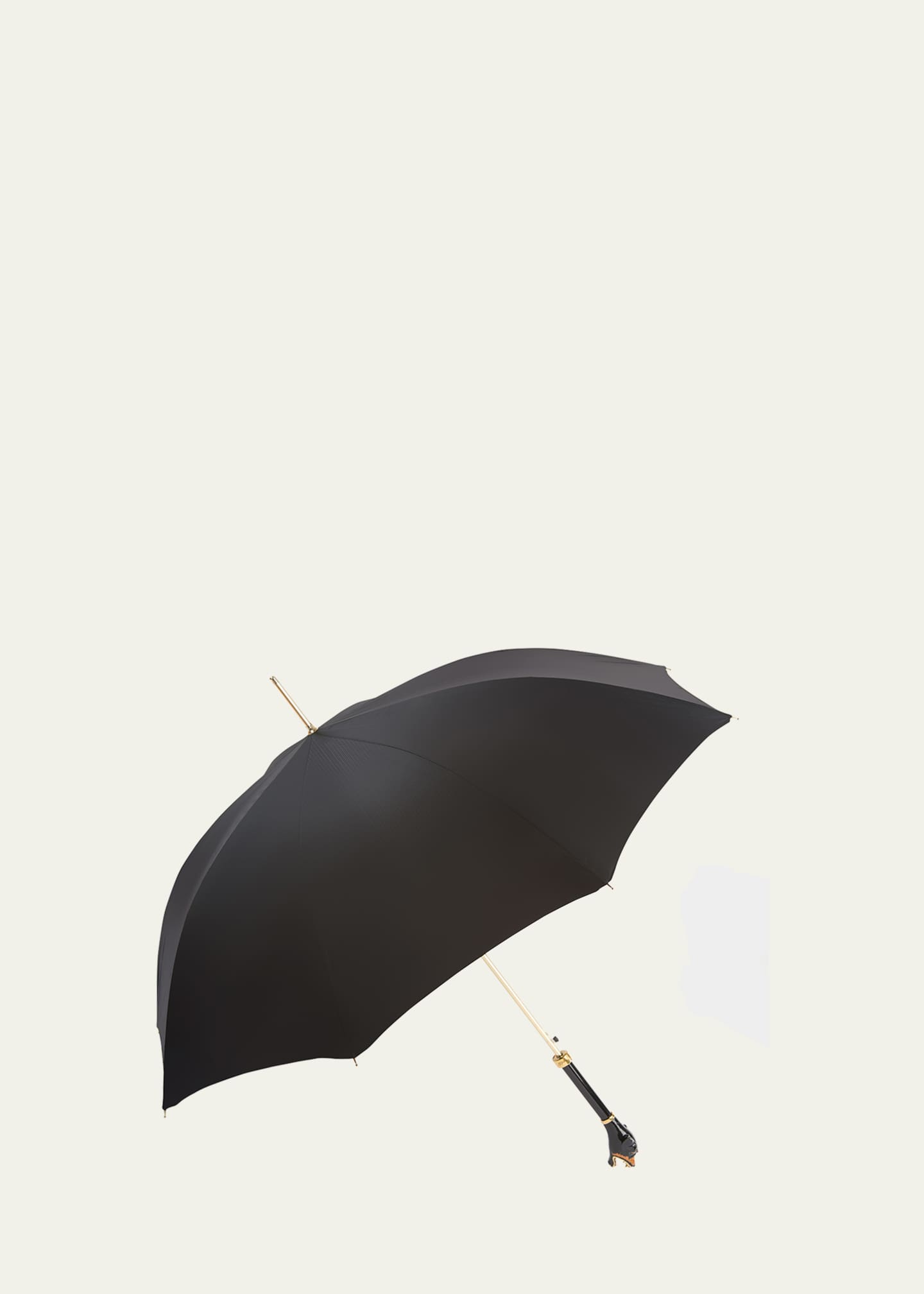 Pasotti Since 1956 Men's Rottweiler-Handle Umbrella Image 1 of 2