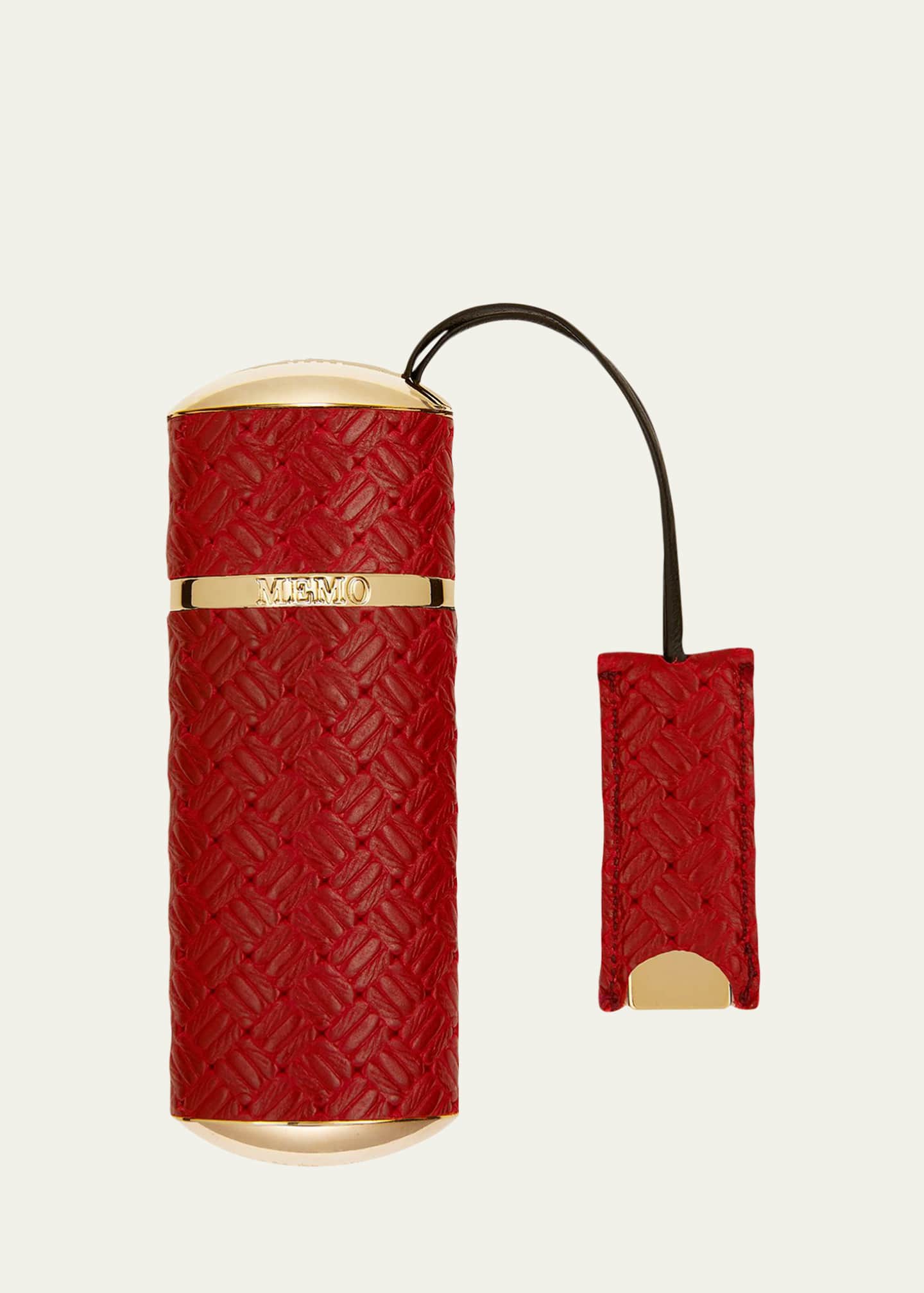 Memo Paris Red Knitted Refillable Travel Spray - Bergdorf Goodman