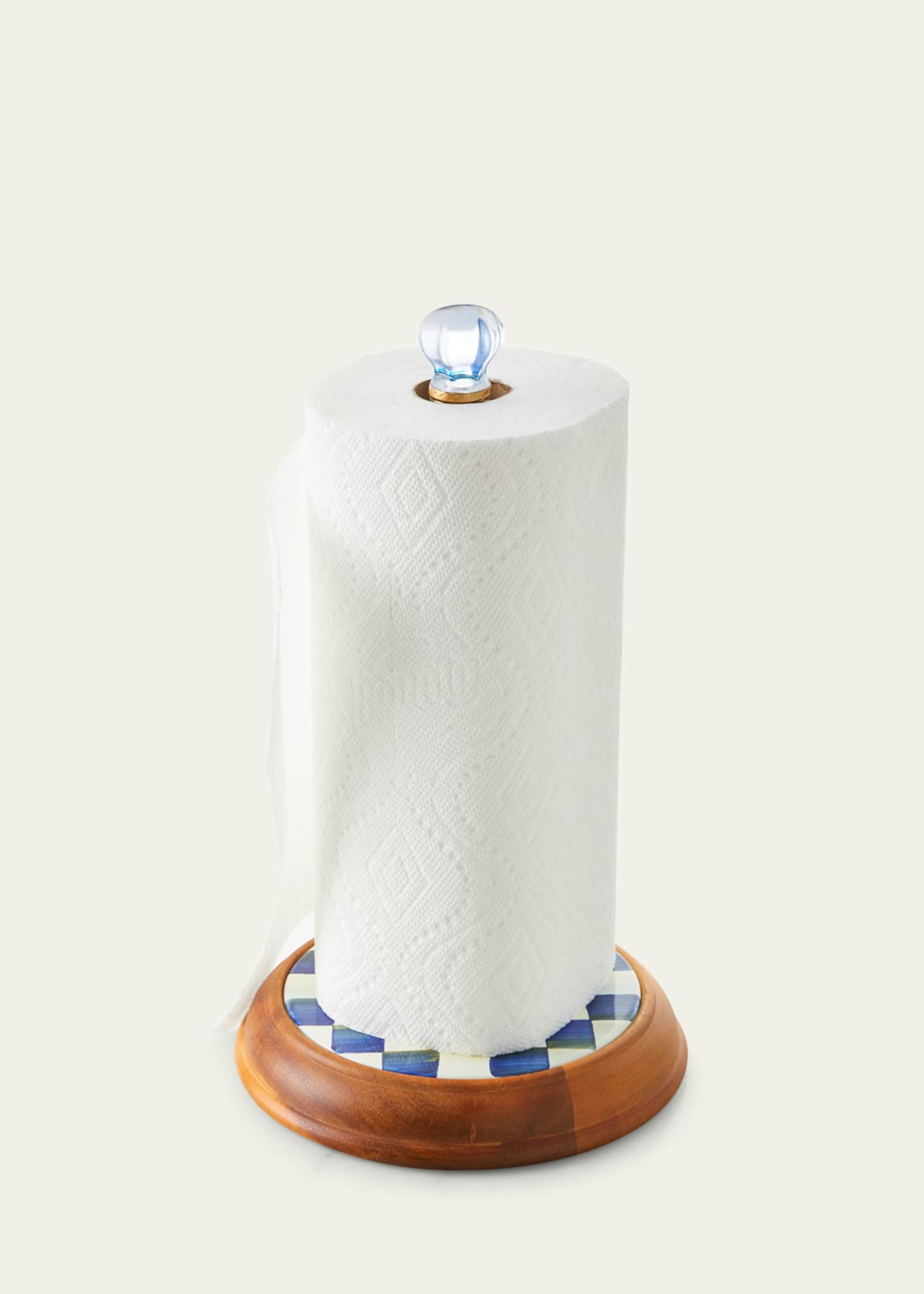 MacKenzie Childs Royal Check Paper Towel Holder Bergdorf Goodman