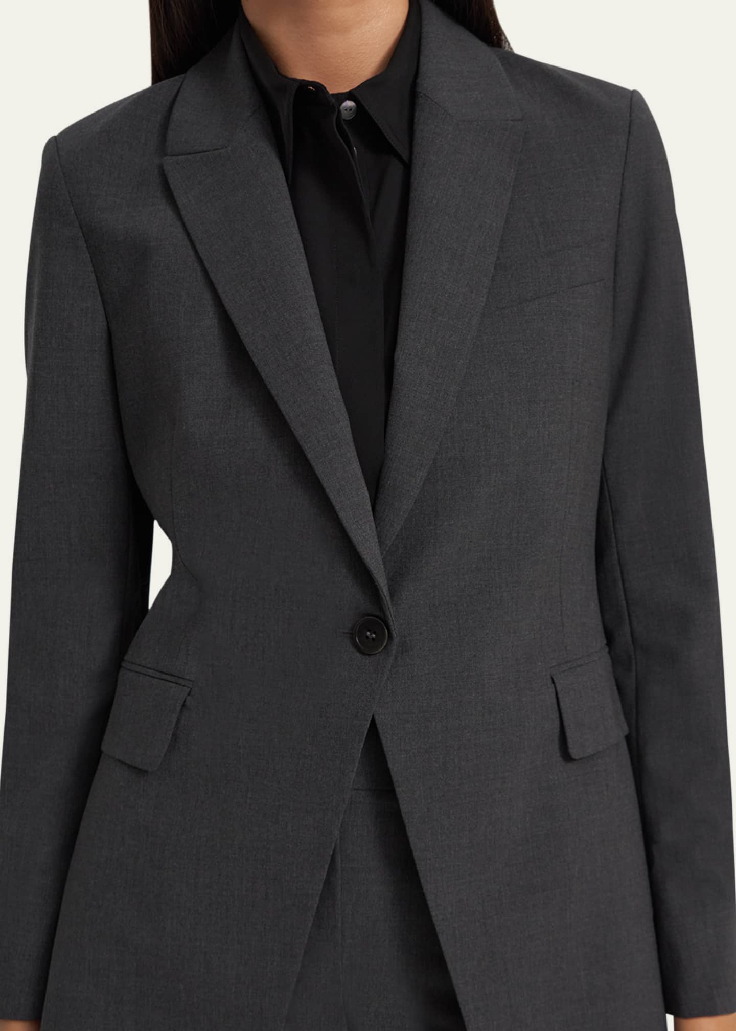 Theory Etiennette Wool Blazer - Bergdorf Goodman