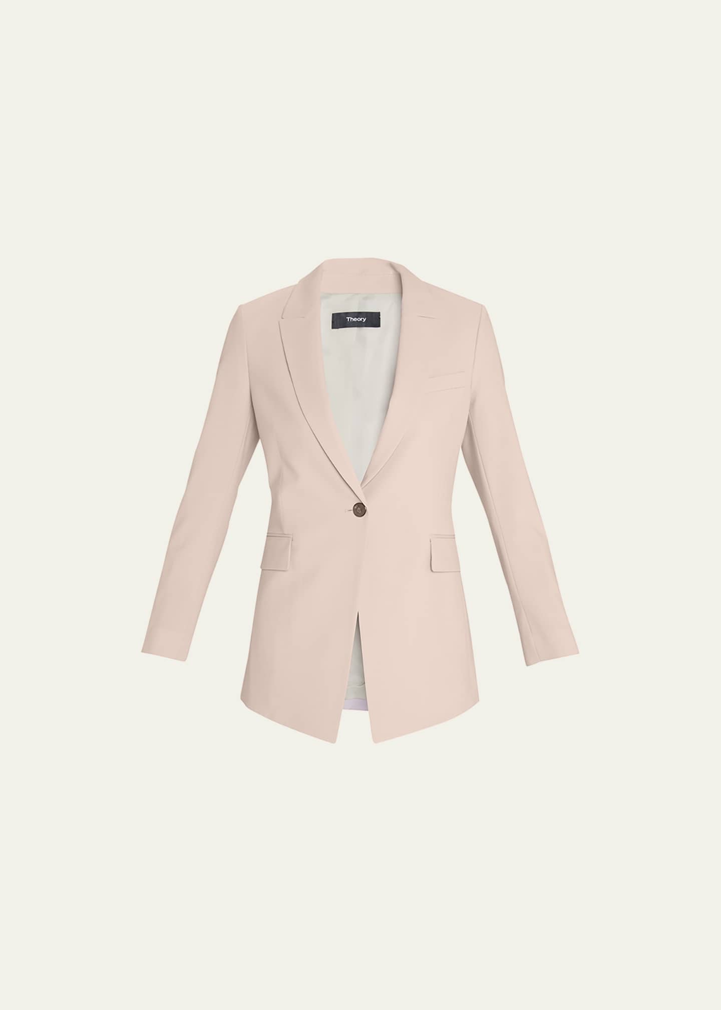 Theory Etiennette Wool Blazer Bergdorf Goodman