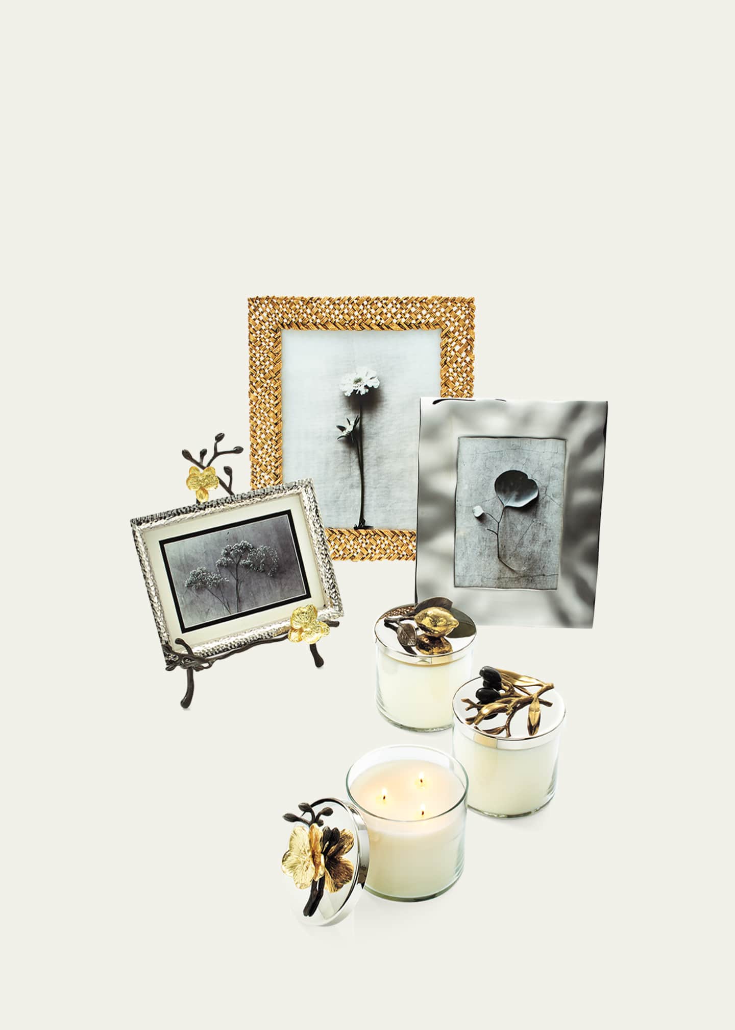 Michael Aram Gold Orchid Easel Picture Frame Image 2 of 2