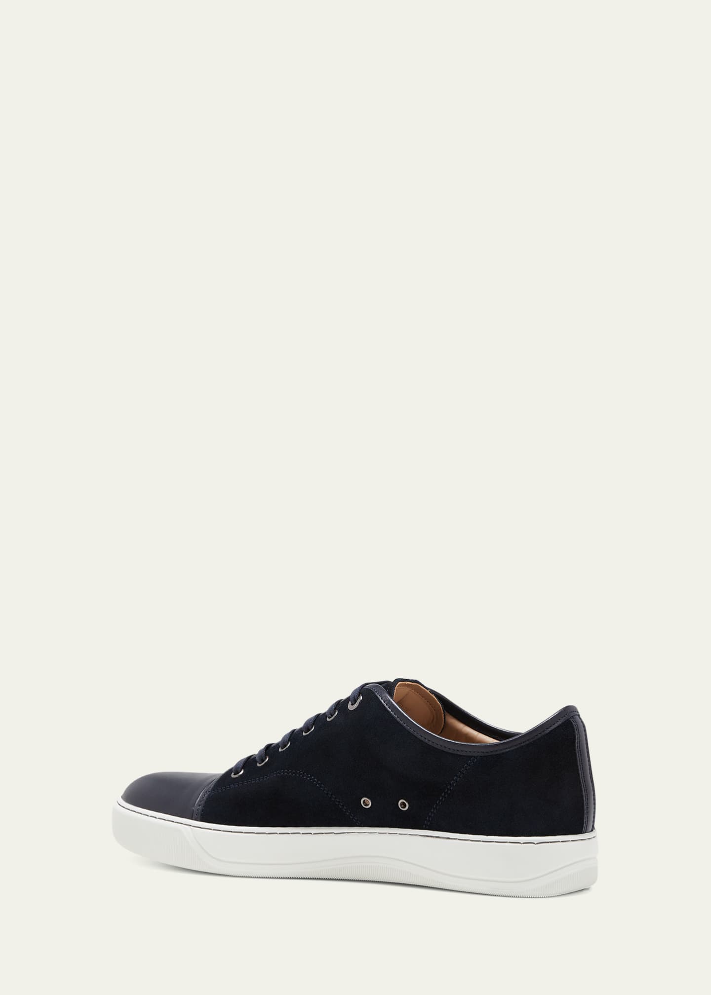 Men's Matte Cap-Toe Low-Top - Bergdorf Goodman