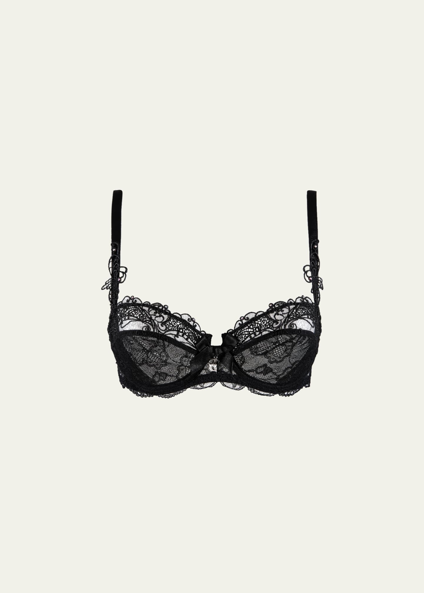 Lise Charmel - Desirs De Venise Half Cup Bra Grenat Venise