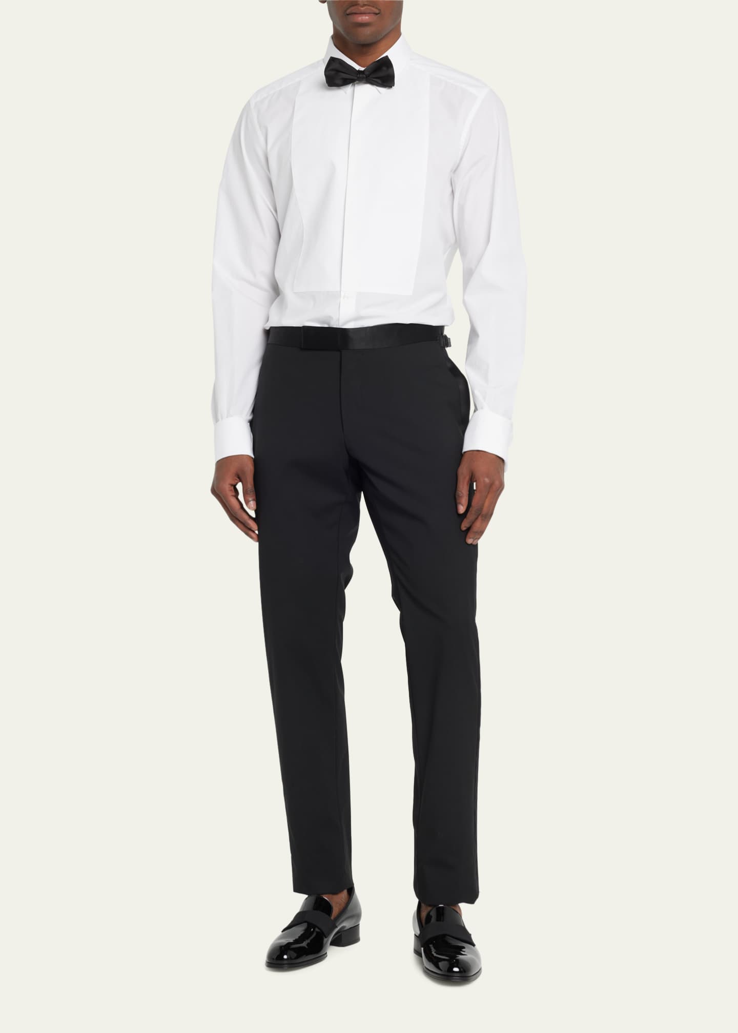 TOM FORD Men's Edgar Patent Leather Loafers Image 3 of 5