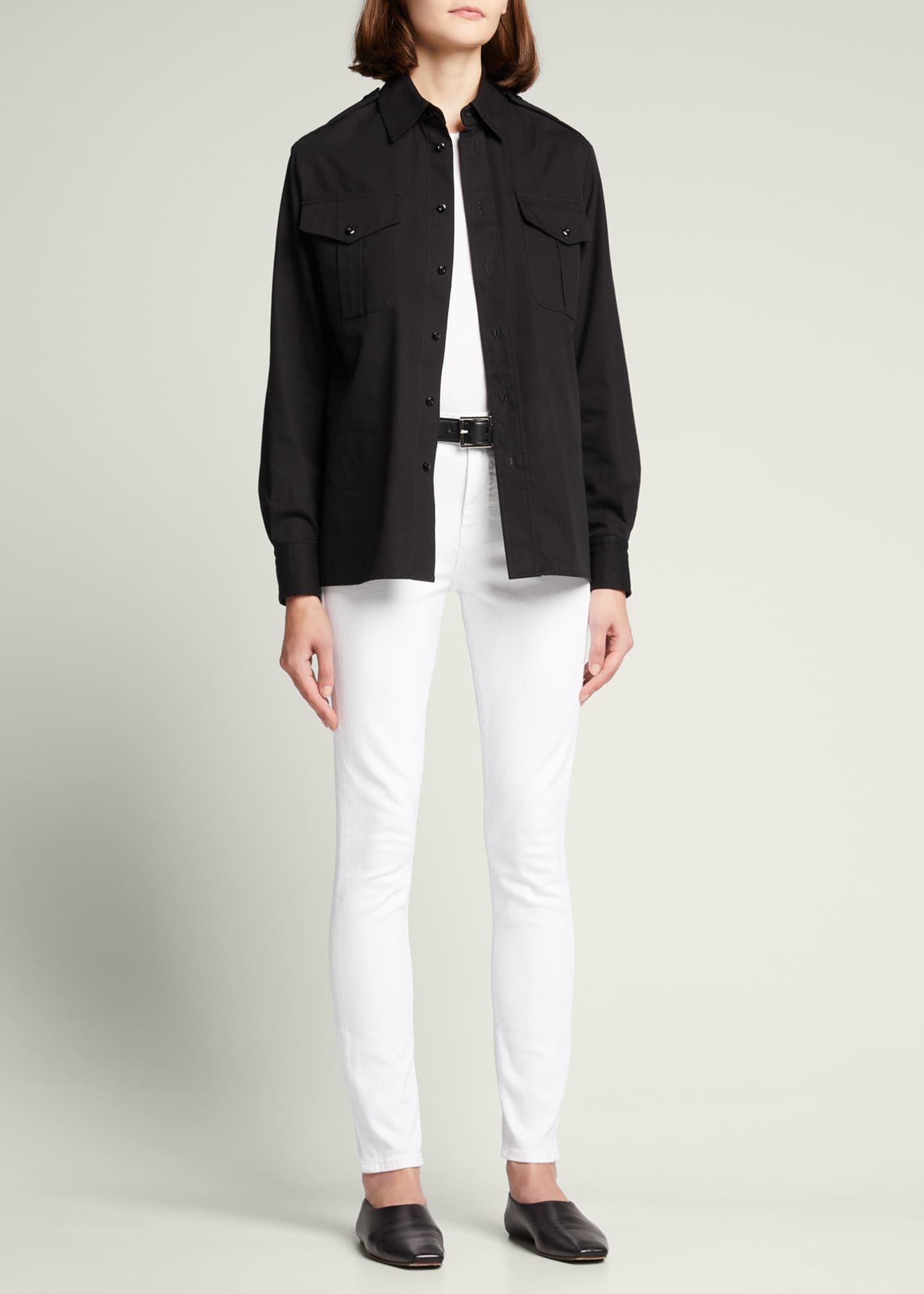 FRAME Le High Skinny Ankle Jeans Image 2 of 5