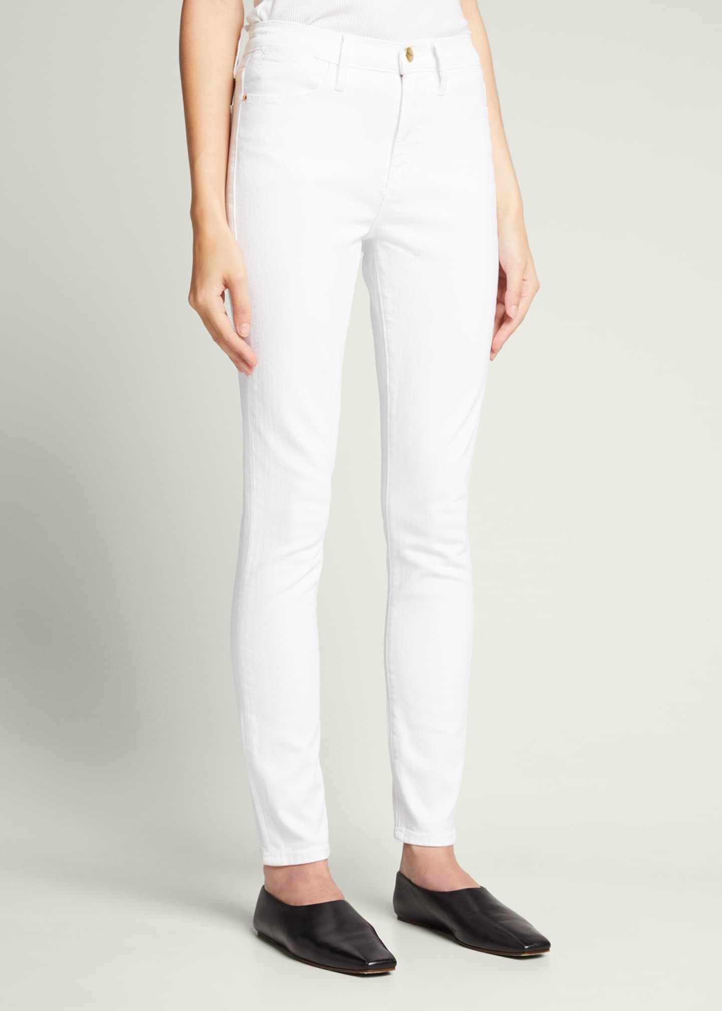 FRAME Le High Skinny Ankle Jeans Image 4 of 5