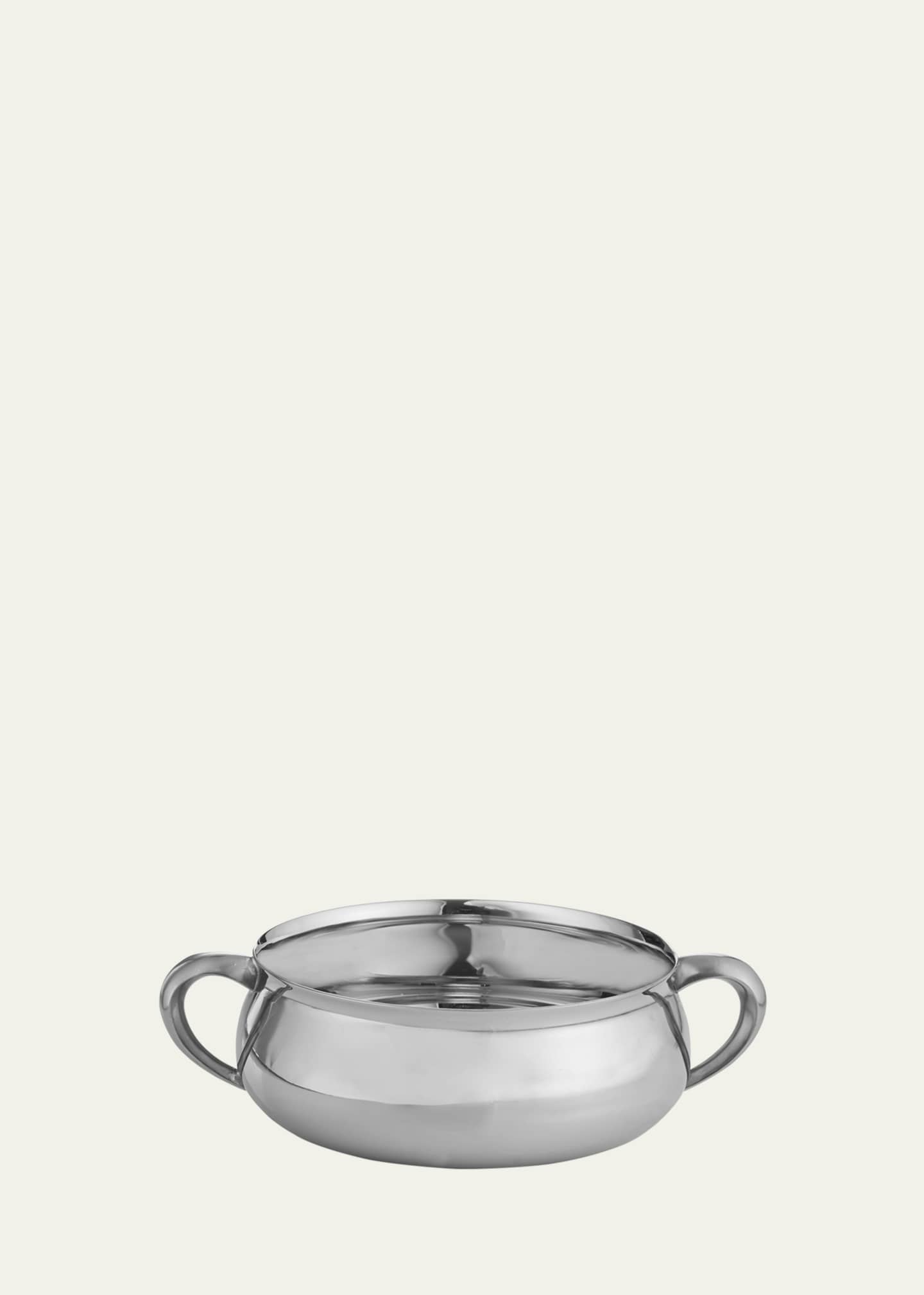 Nambe Kibo Stainless Steel Baby Dish