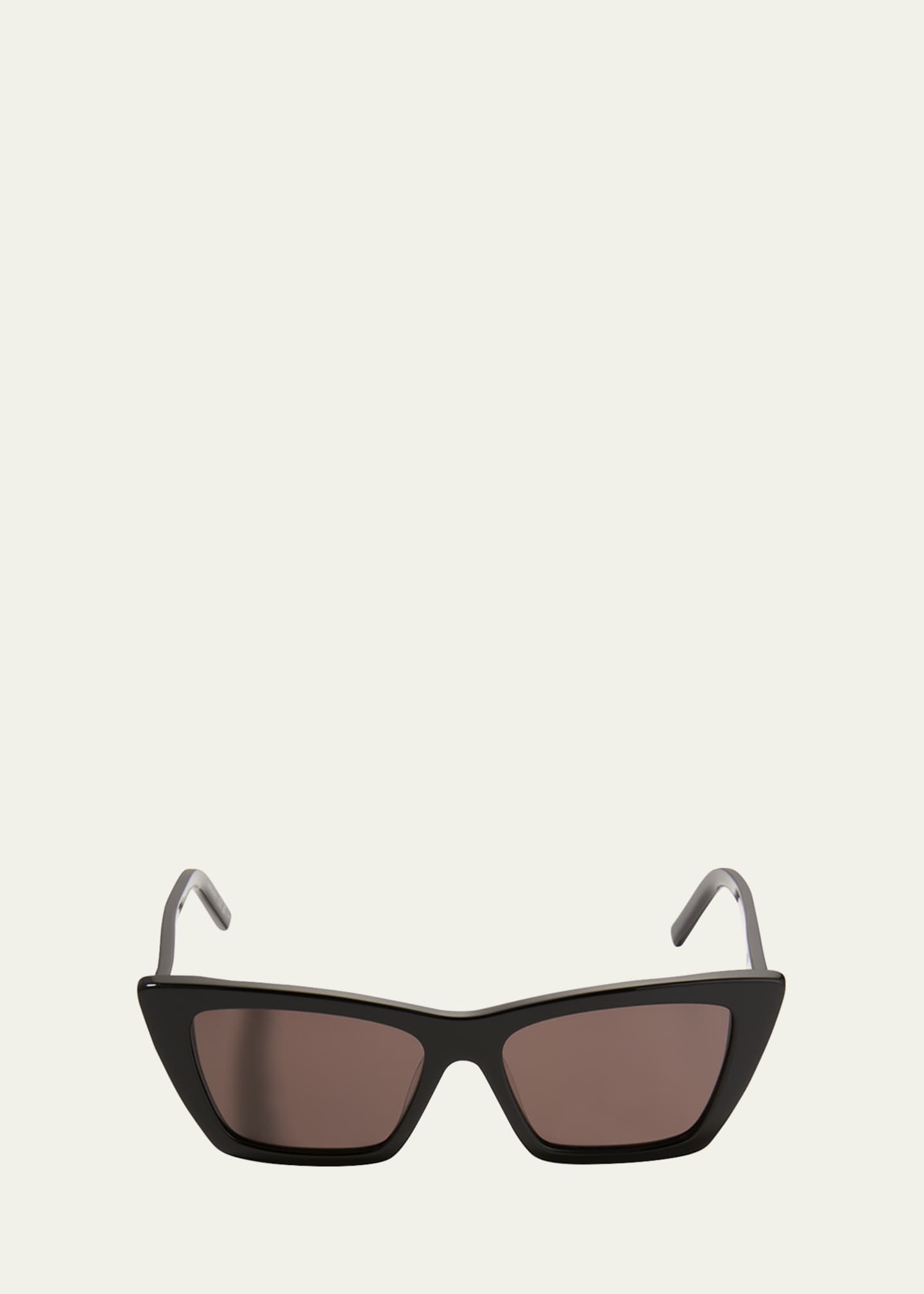 Saint laurent flat top acetate sunglasses sales