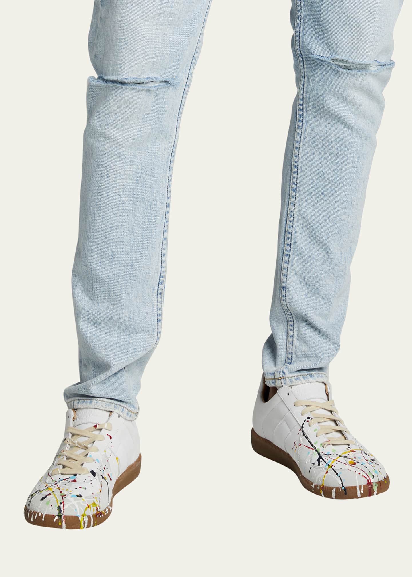 Paint splash sneakers 2025