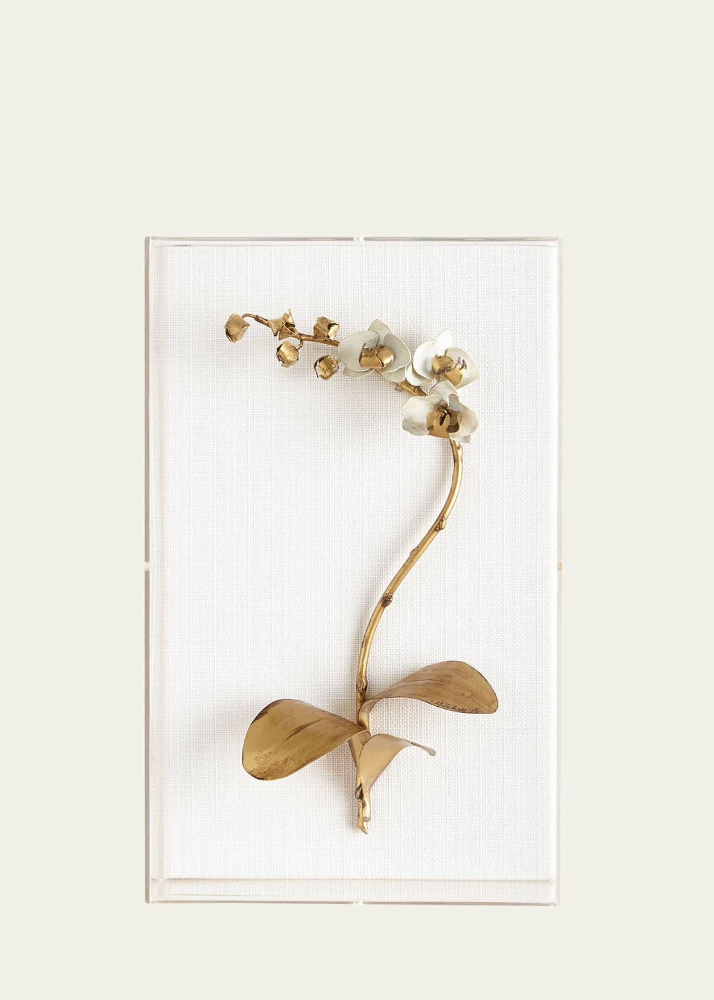 Tommy Mitchell Original Gilded Orchid 3 Study on Linen