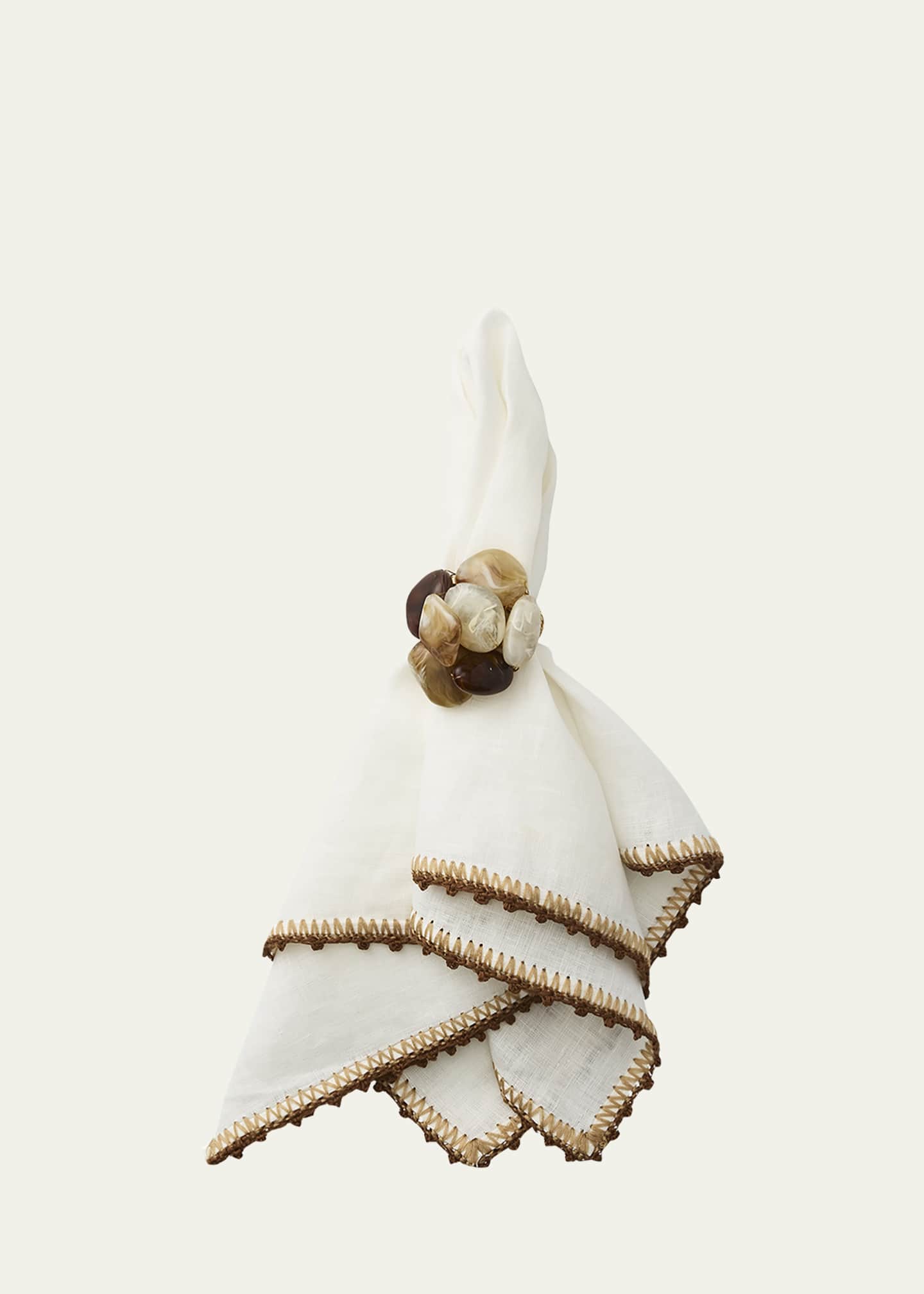 Kim Seybert Knotted Edge Napkin Image 1 of 4