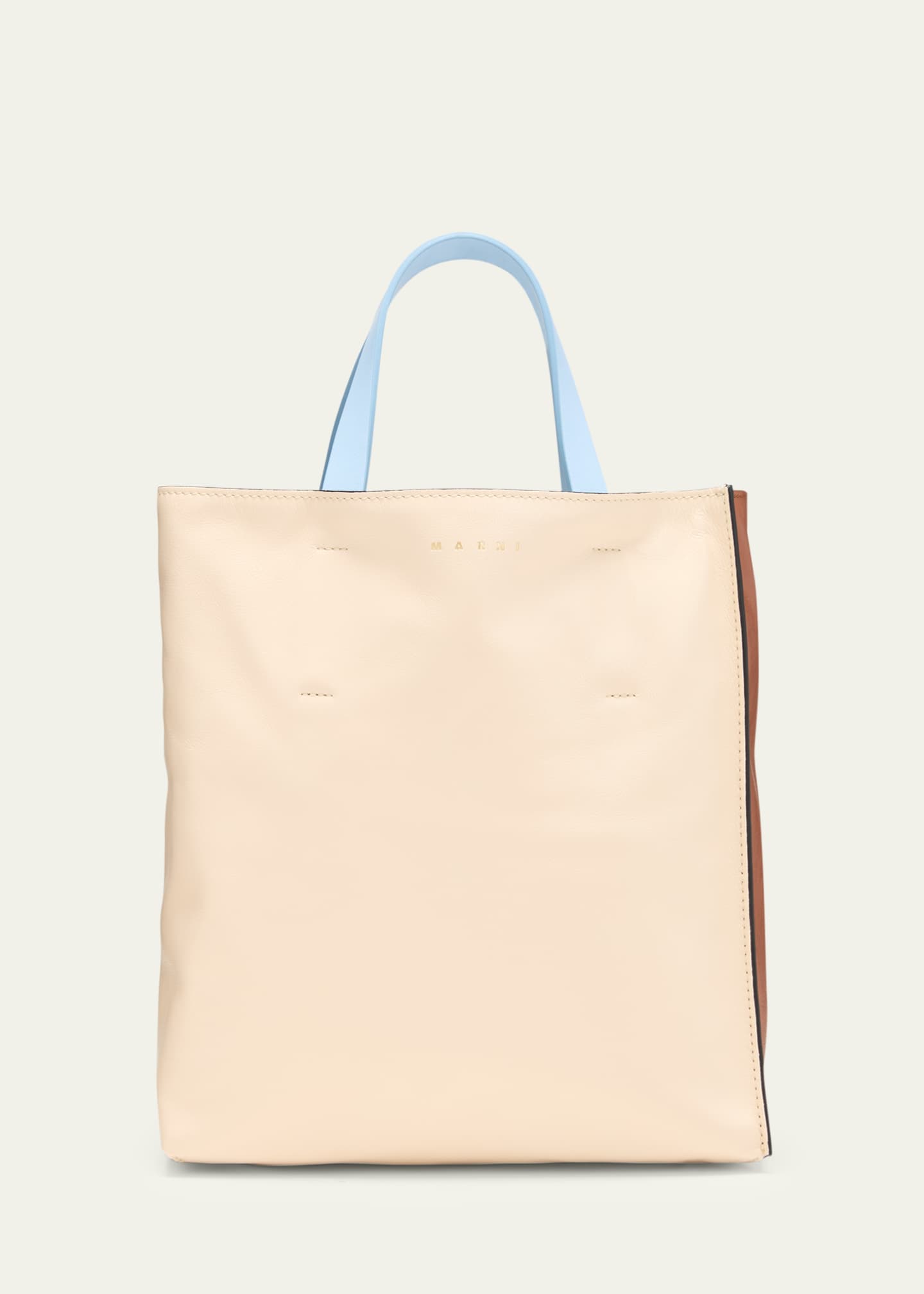 Marni Museo Colorblock Soft Shopping Tote Bag - Bergdorf Goodman
