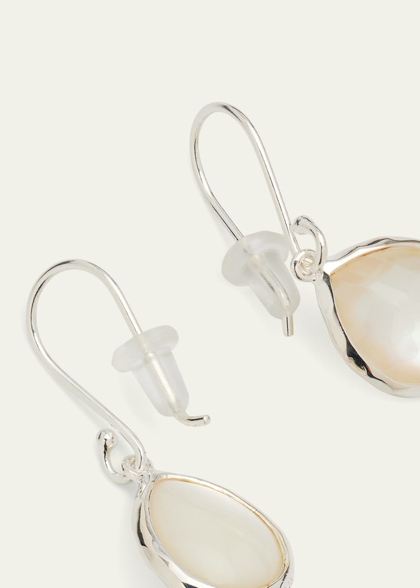 Ippolita Mini Teardrop Earrings in Sterling Silver Image 4 of 5