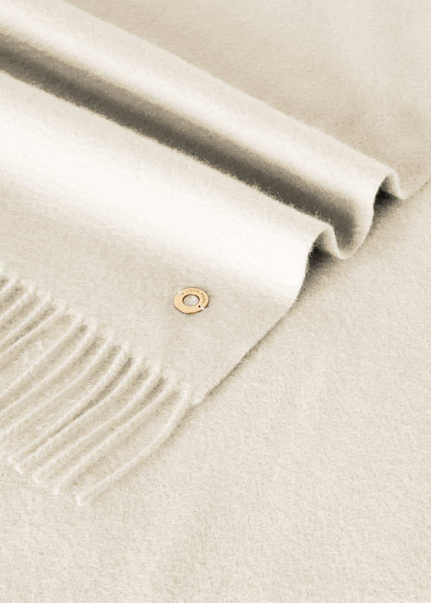 Loro Piana Cashmere Fringe-Trim Opera Stole - Bergdorf Goodman