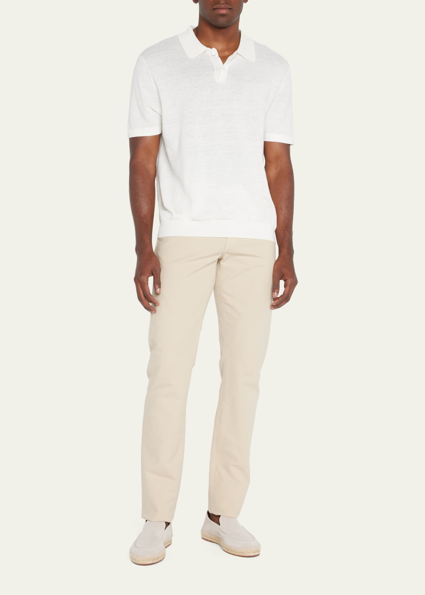 Loro Piana Men's Foldover Suede Espadrille Image 3 of 6