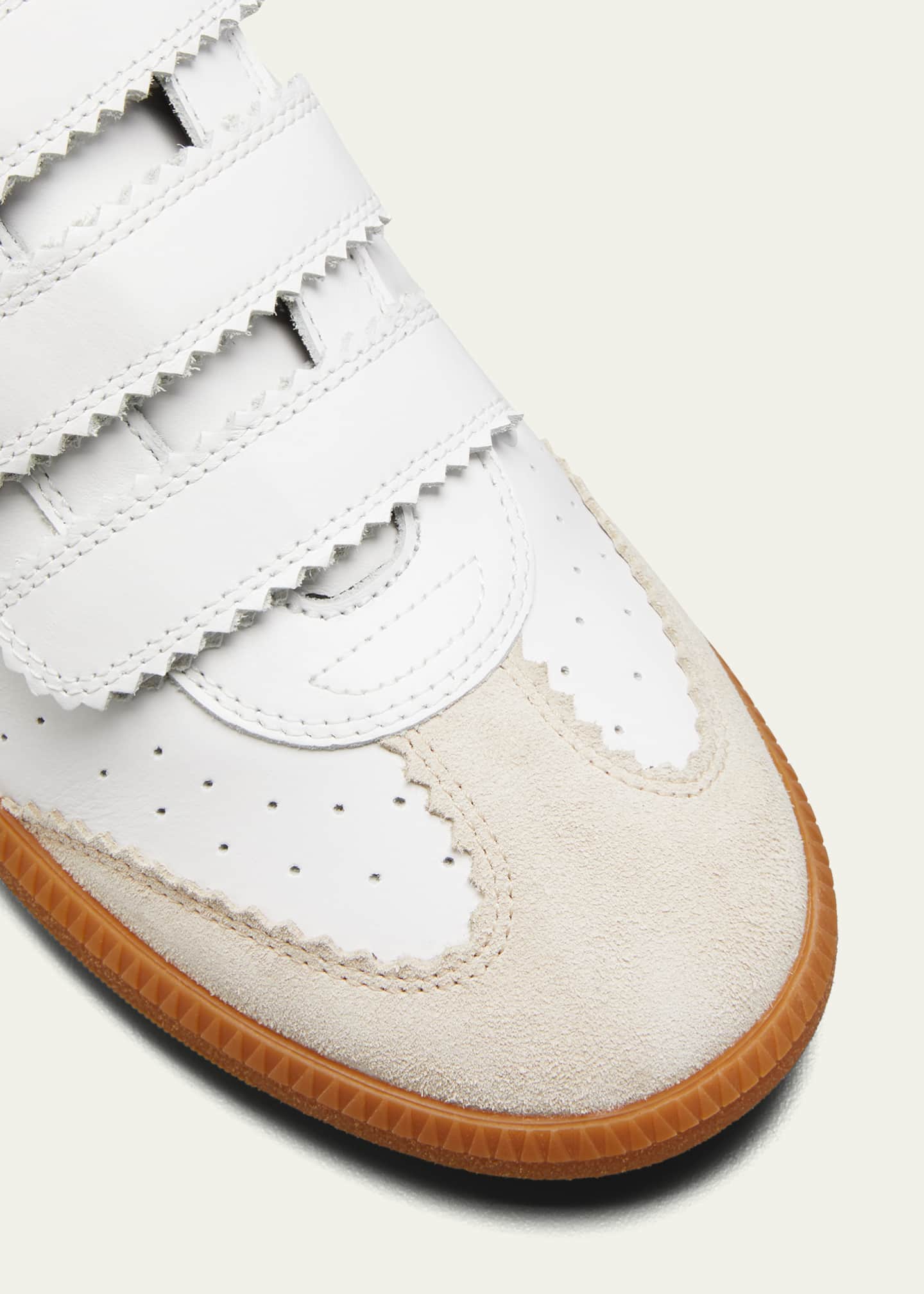 【関税込み】Beth Gb Sneakers - Isabel Marant - Leather - Whi Beth Sneakers Woman white | ISABEL MARANT Official online store