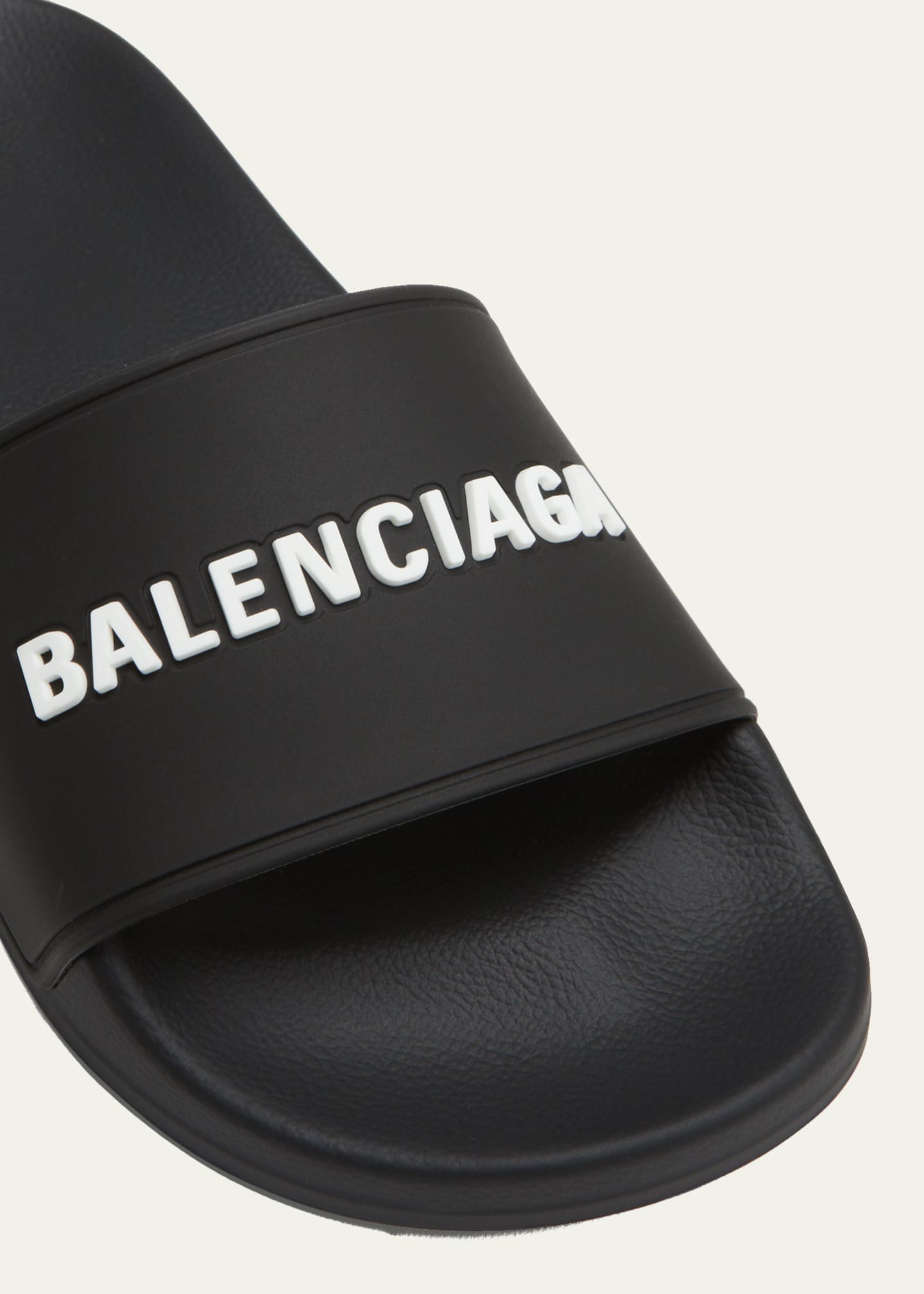 Balenciaga logo slides sales