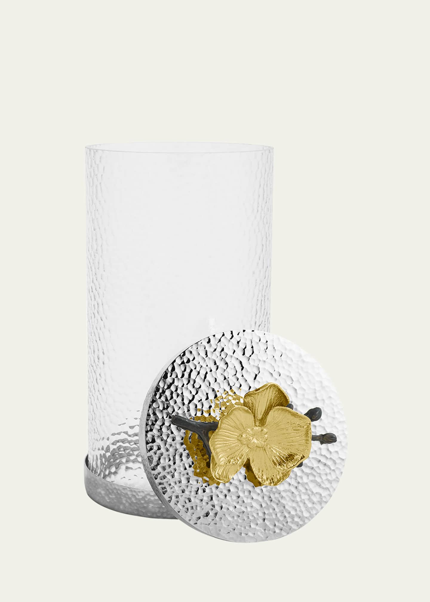 Michael Aram Gold Orchid 11.5" Large Canister Image 2 of 2