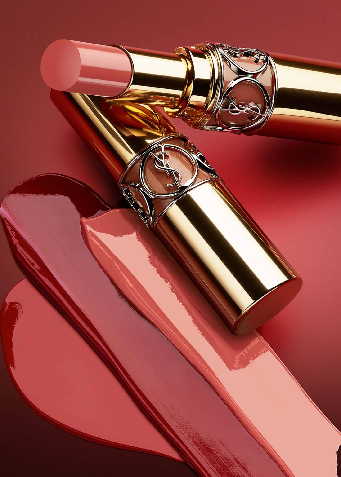 Yves Saint Laurent Beaute Mini Makeup Pouch - Red