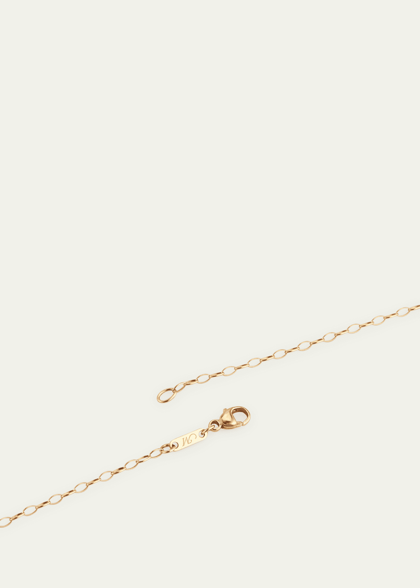 Monica Rich Kosann "Perseverance" Ceramic and 18K Gold Fish Necklace Image 4 of 4