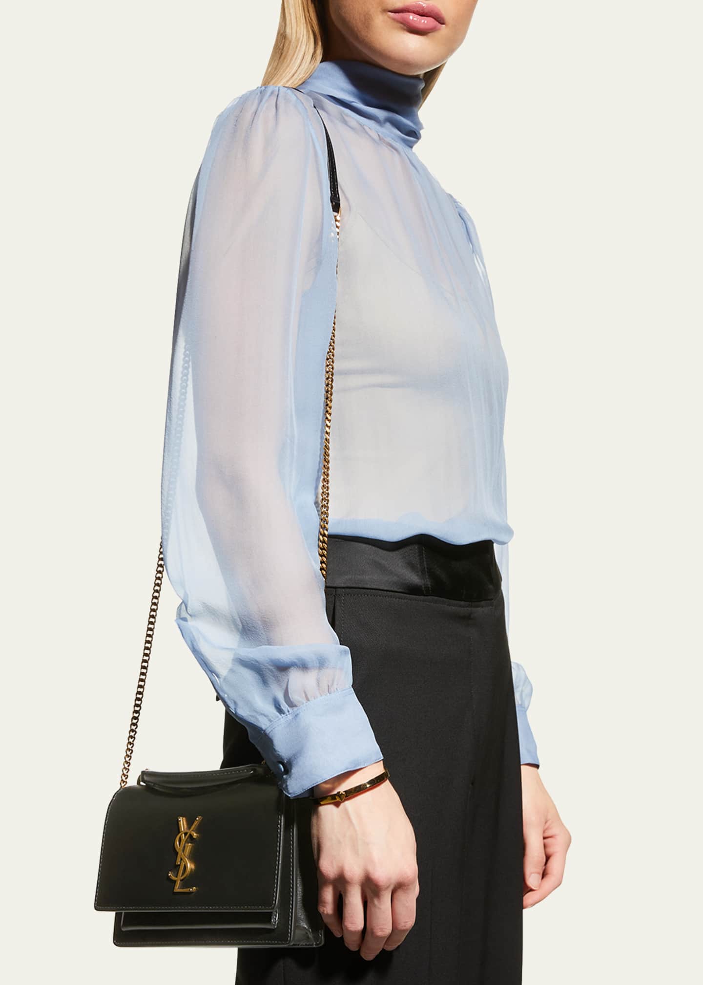 Saint laurent top handle hotsell