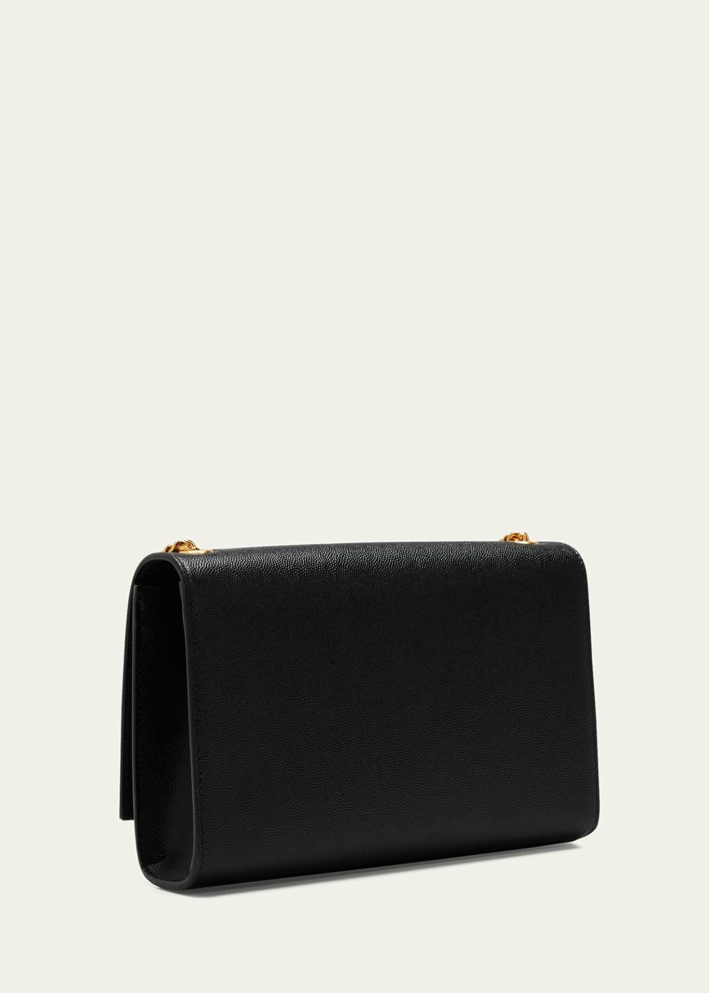 Saint Laurent Kate Medium Shoulder Bag in White