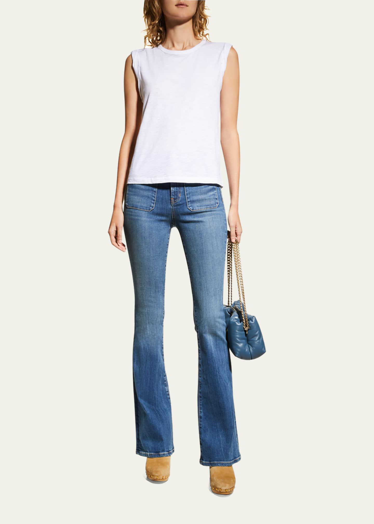 Veronica Beard Dree Muscle Tee Image 2 of 5