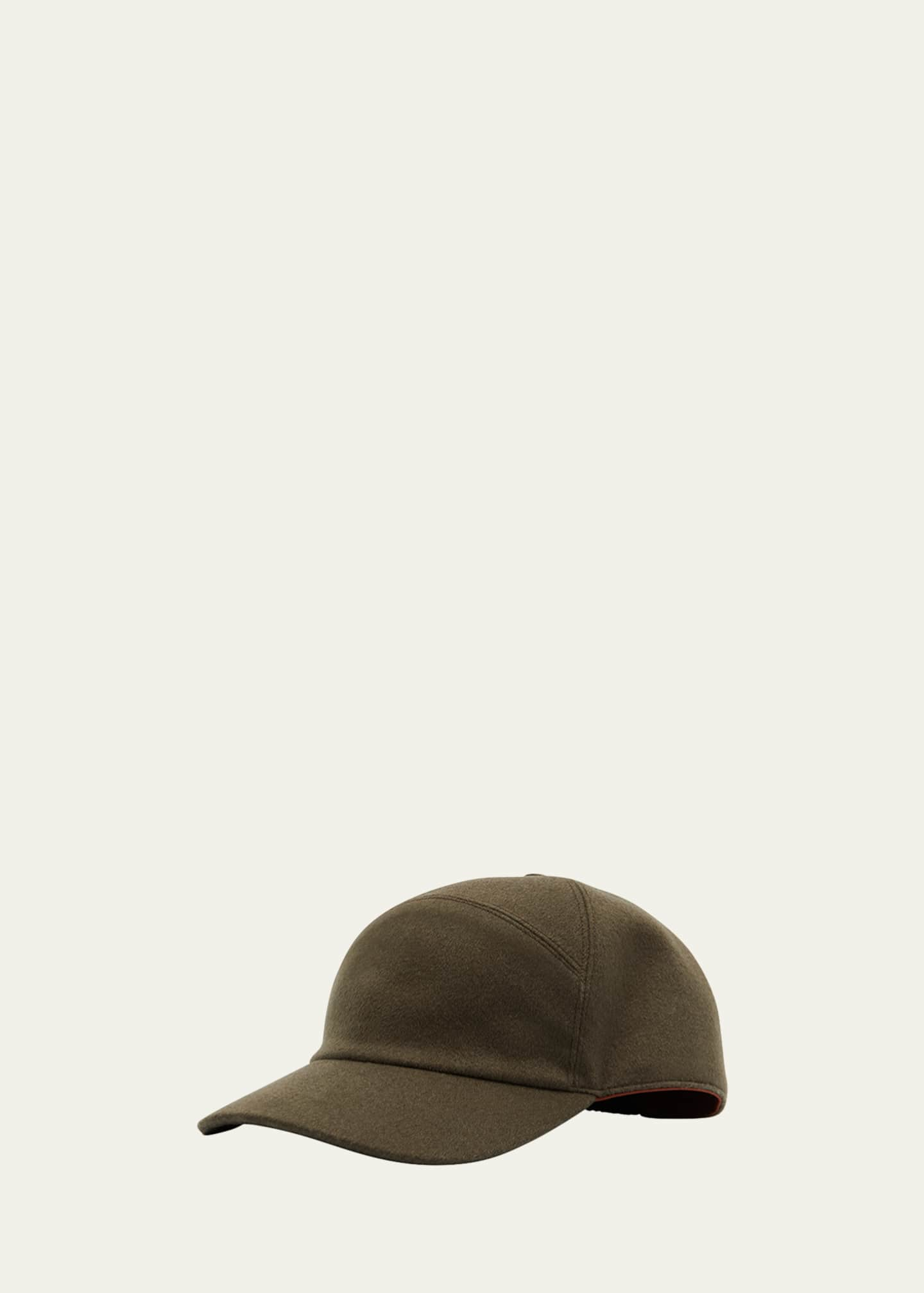 Cashmere baseball cap