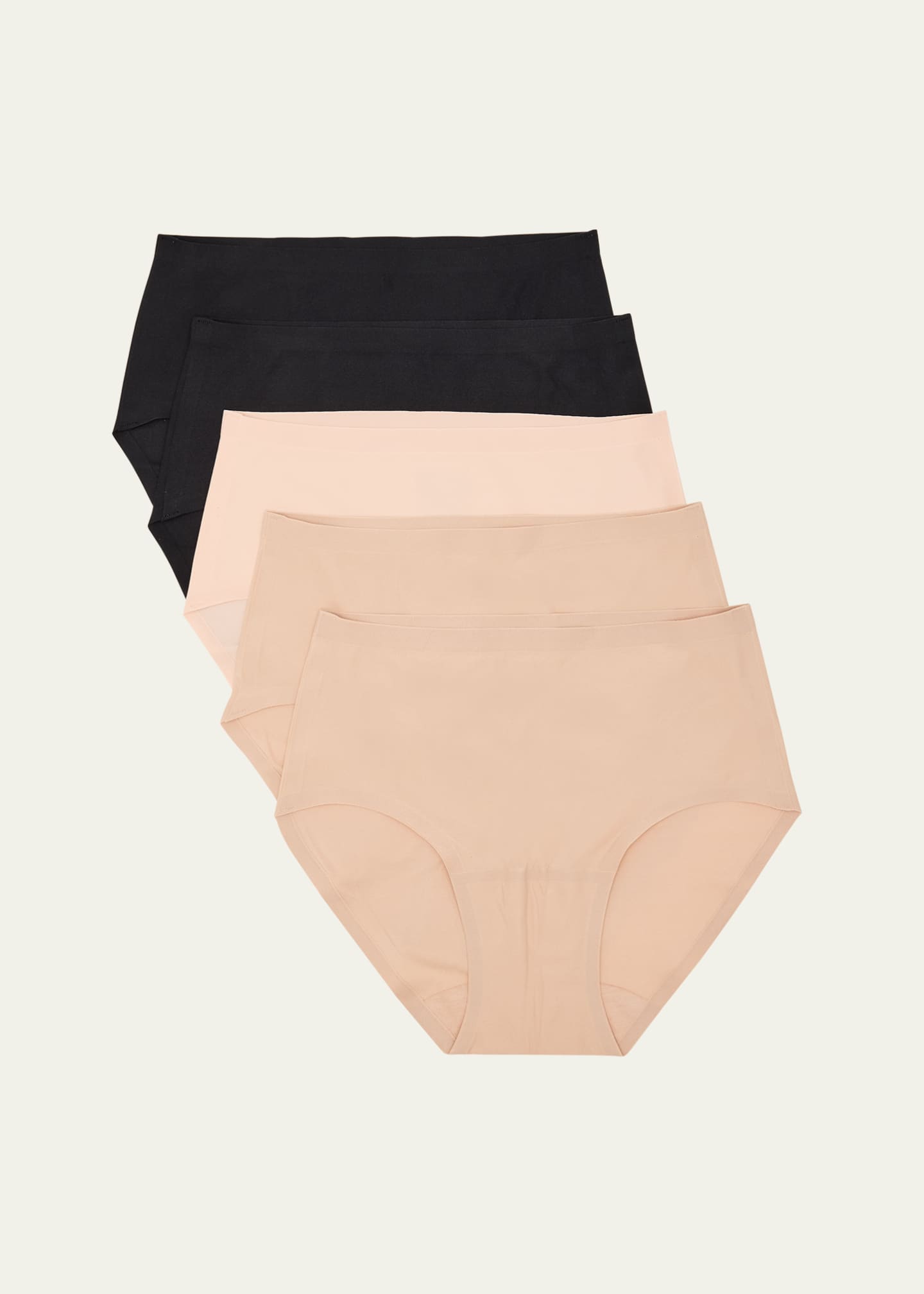 Chantelle 5-Pack Soft-Stretch Hipster Briefs