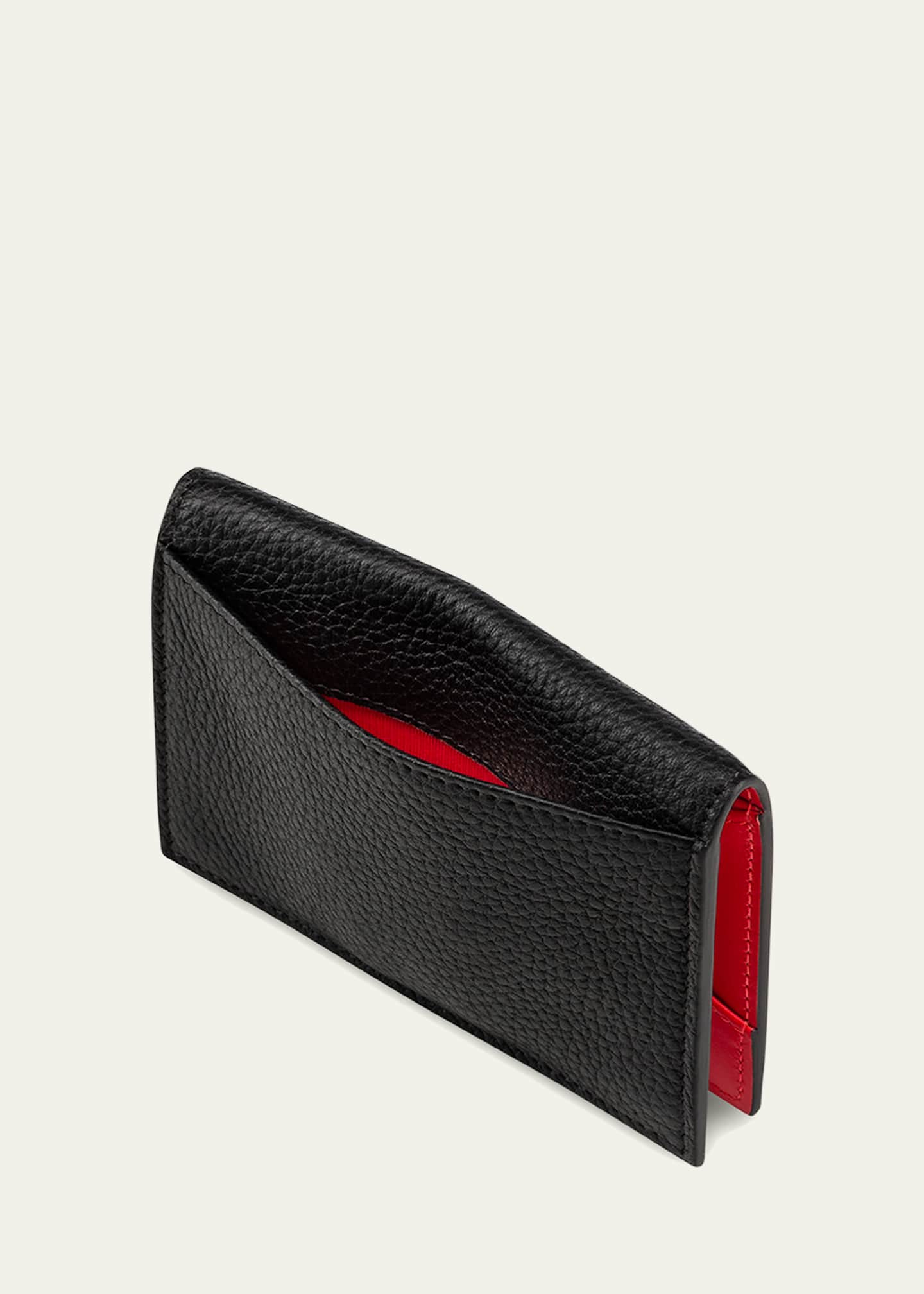 Christian Louboutin Men's Empire Two-Tone Leather Wallet Image 5 of 5