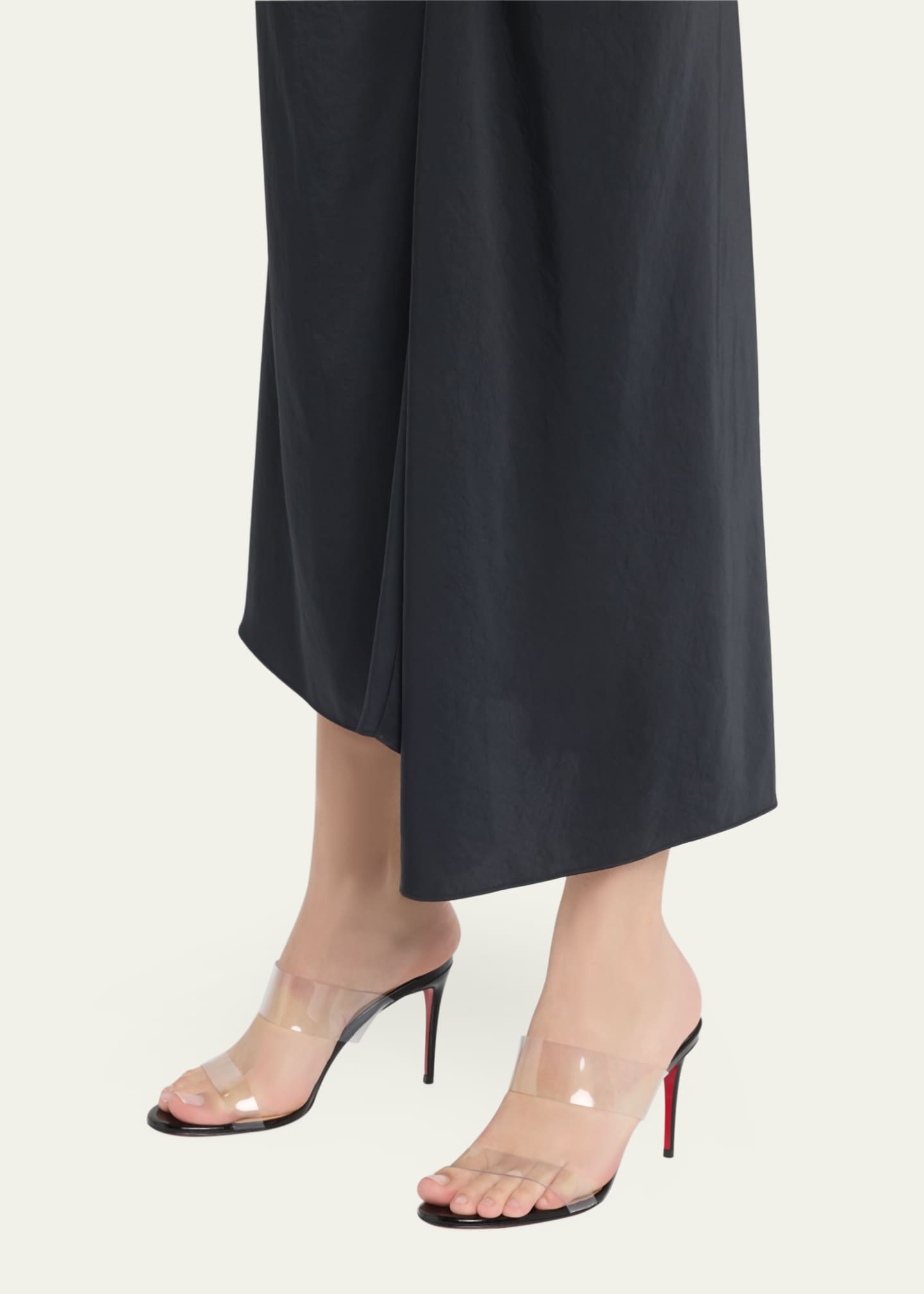 Christian Louboutin Just Nothing Illusion Red Sole Sandals