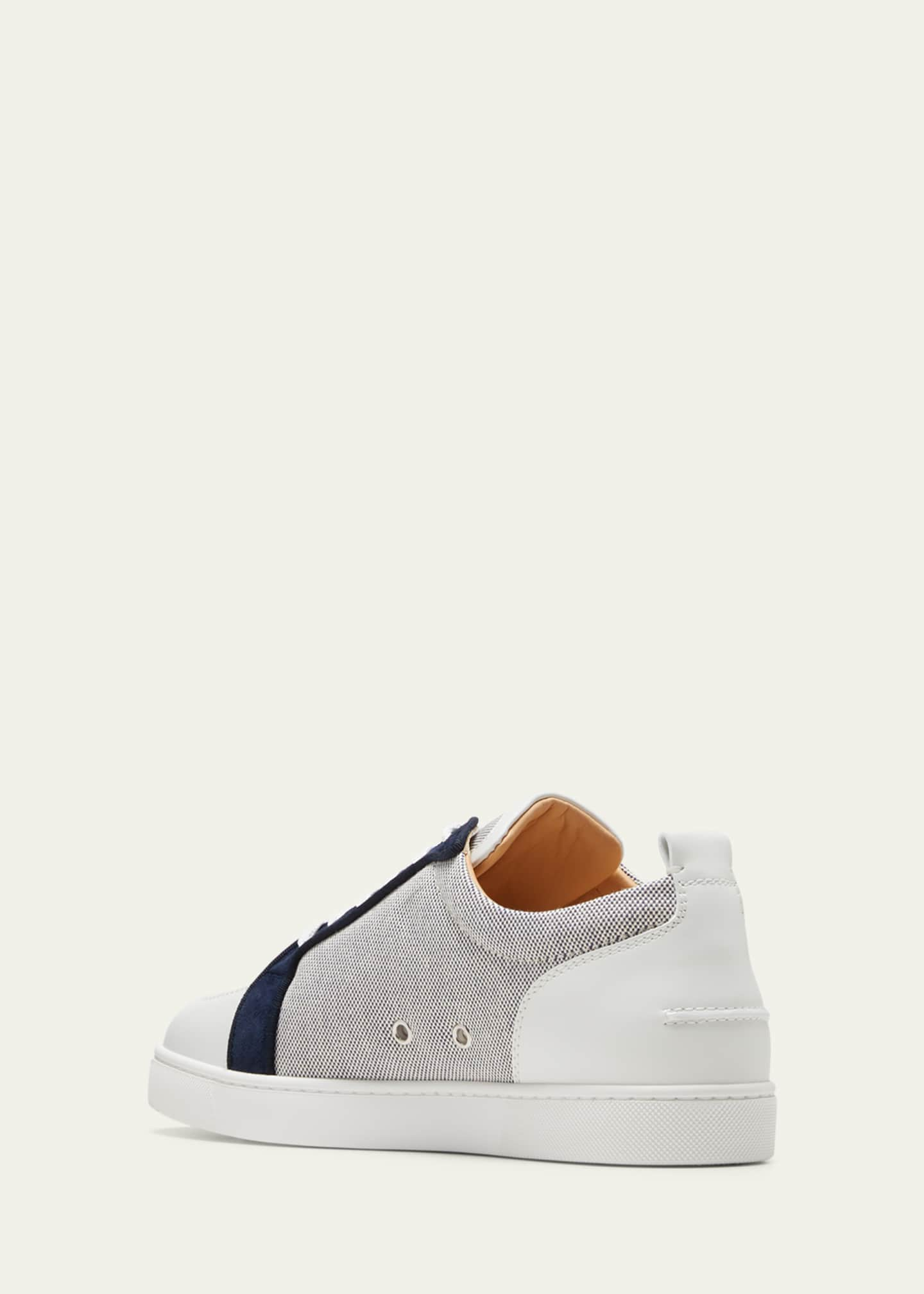 Christian Louboutin Men's Rantu Colorblock Leather Low-Top Sneakers -  Bergdorf Goodman