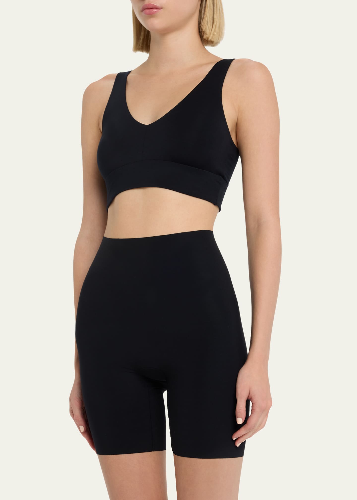 Commando Butter Lifted Backless Bodysuit w/ Shelf Bra - Bergdorf Goodman