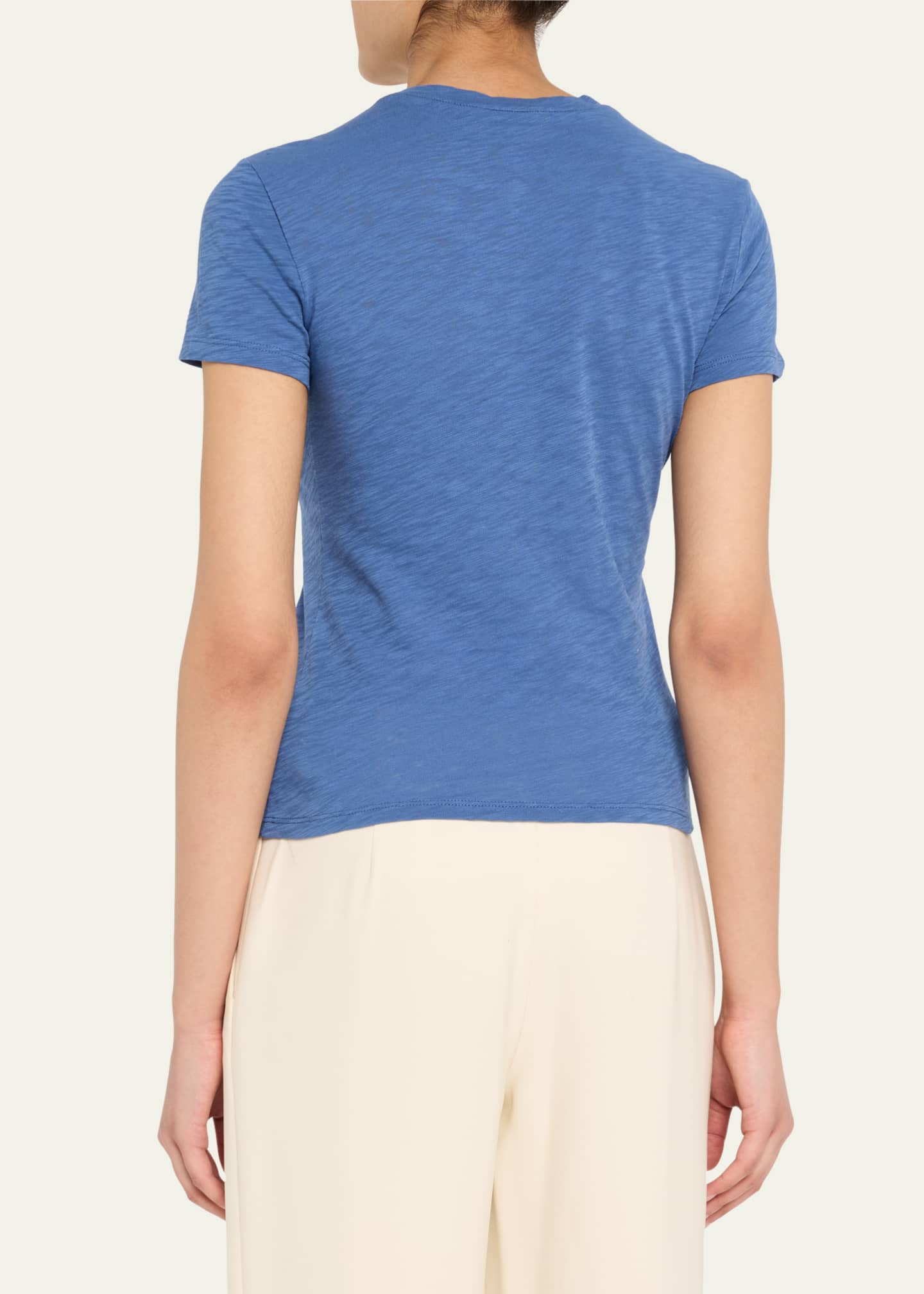 Theory Tiny Tee 2 Nebulous Organic Cotton Top Image 3 of 5