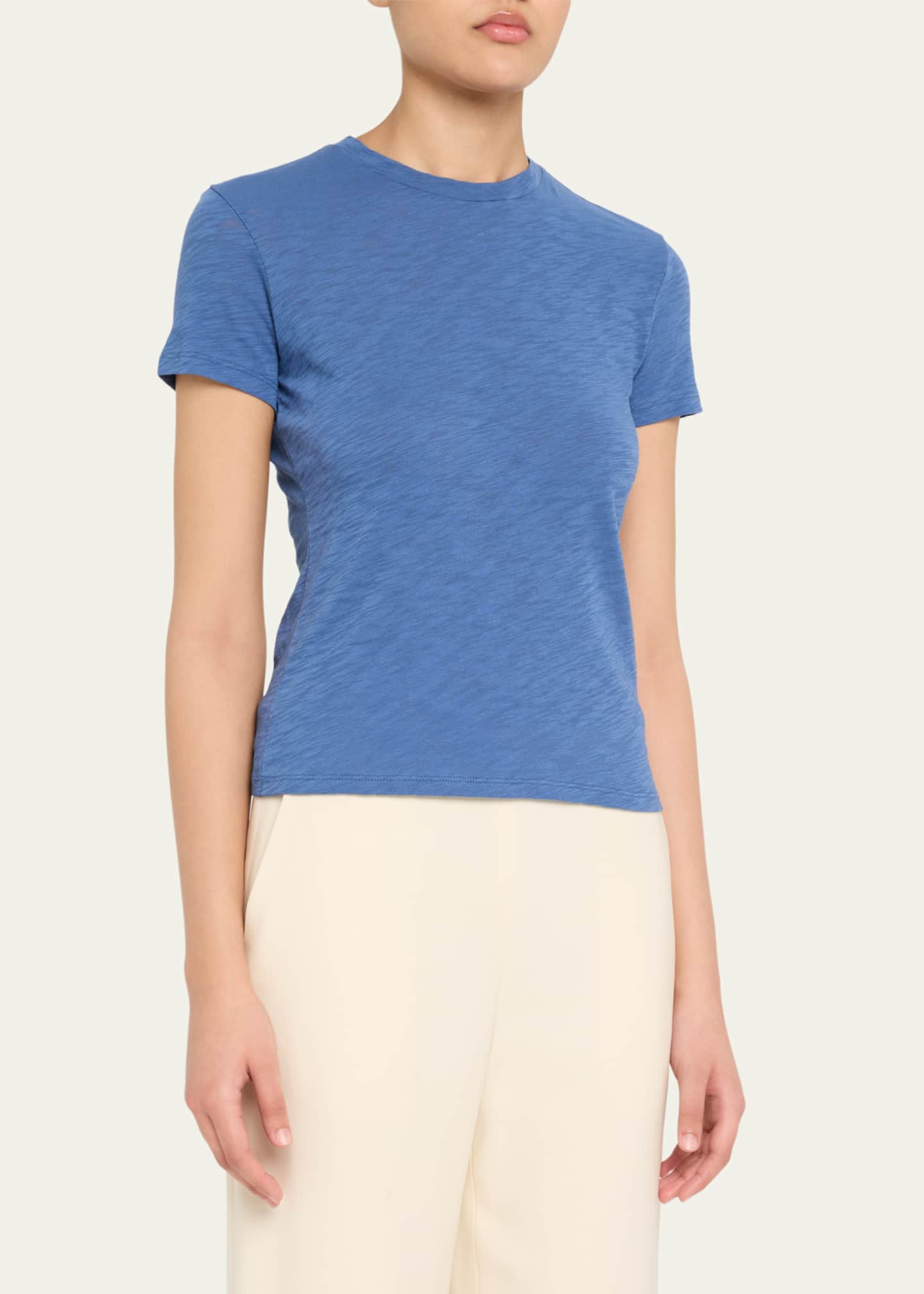 Theory Tiny Tee 2 Nebulous Organic Cotton Top Image 4 of 5