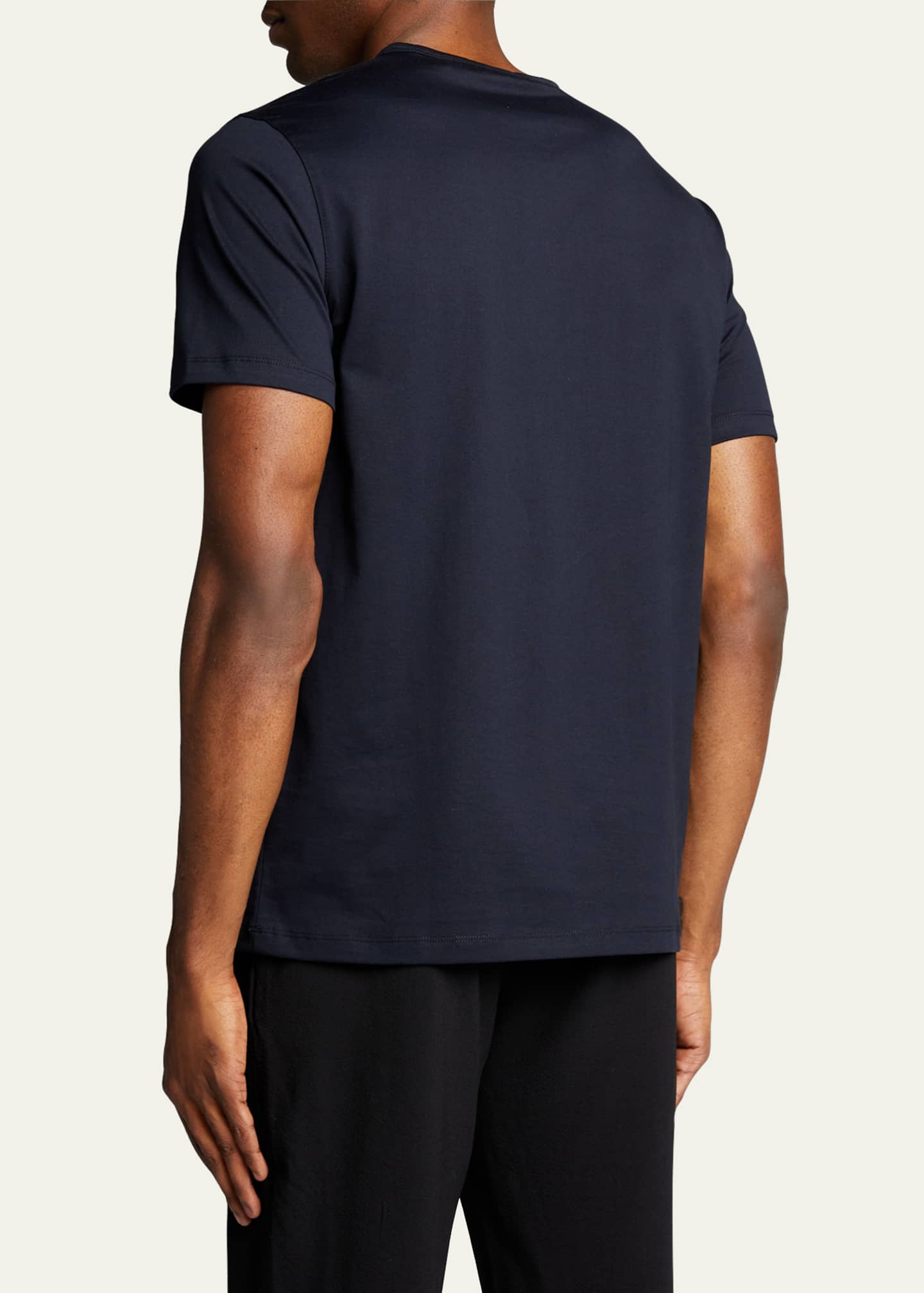 Theory Men's Precise Luxe Cotton Short-Sleeve Tee Image 3 of 5