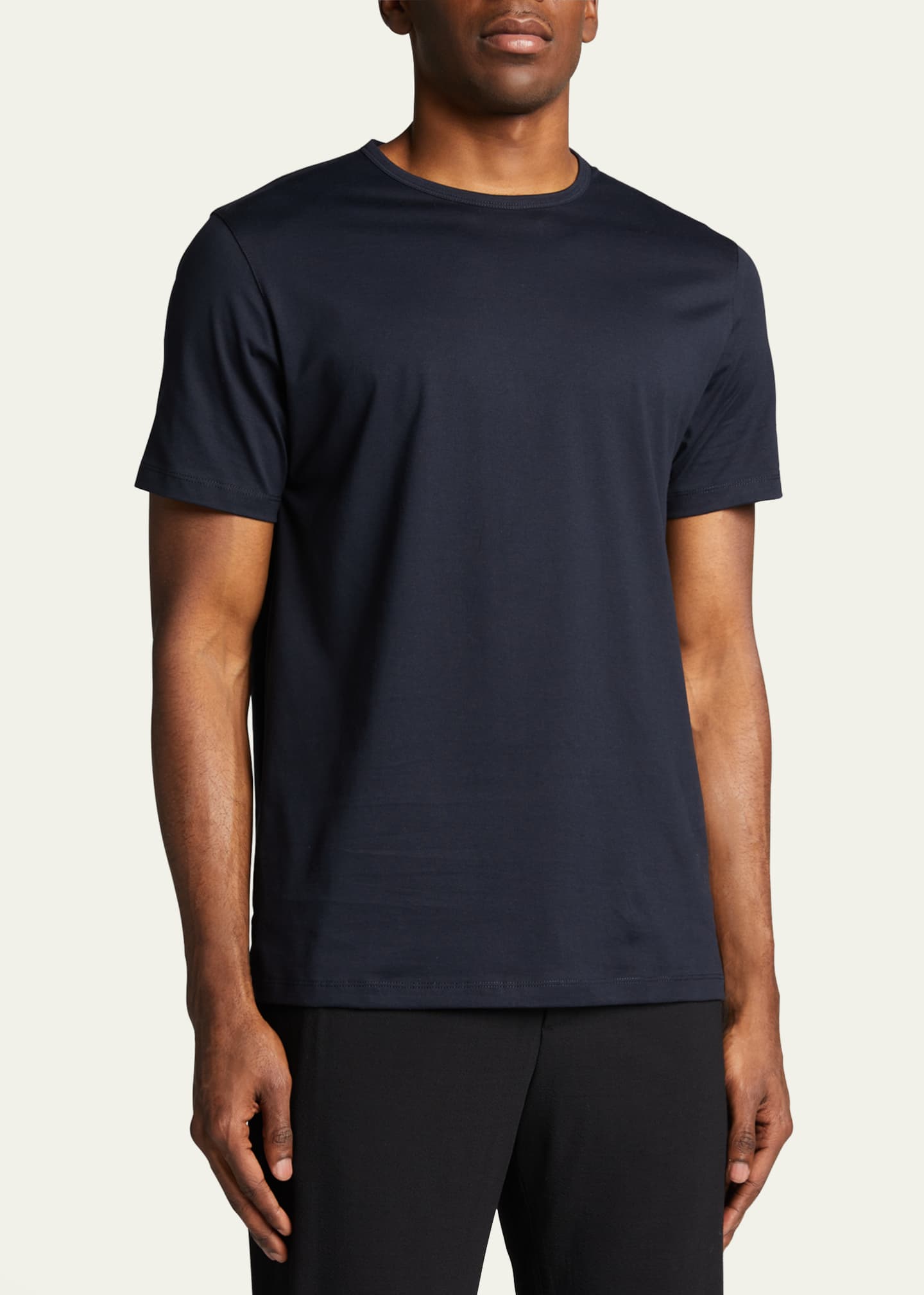 Theory Men's Precise Luxe Cotton Short-Sleeve Tee Image 4 of 5