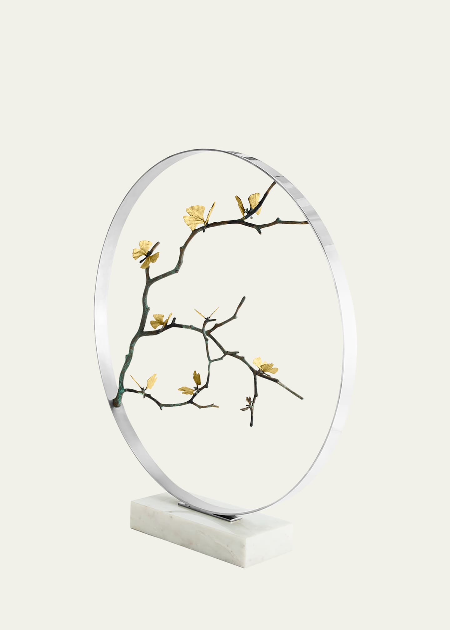 Michael Aram Butterfly Ginkgo 36" Round Sculpture Image 2 of 5