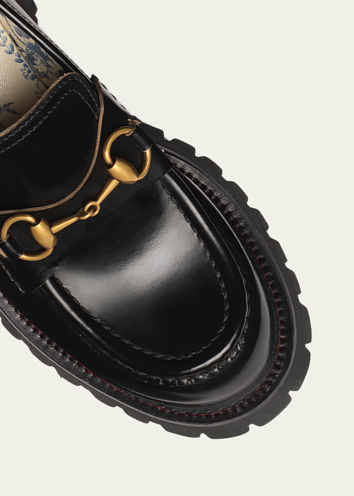 NIB Gucci Women Vintage Leather Single Monk Strap Shoes 9.5 Eu 40.5 Italy  Brown
