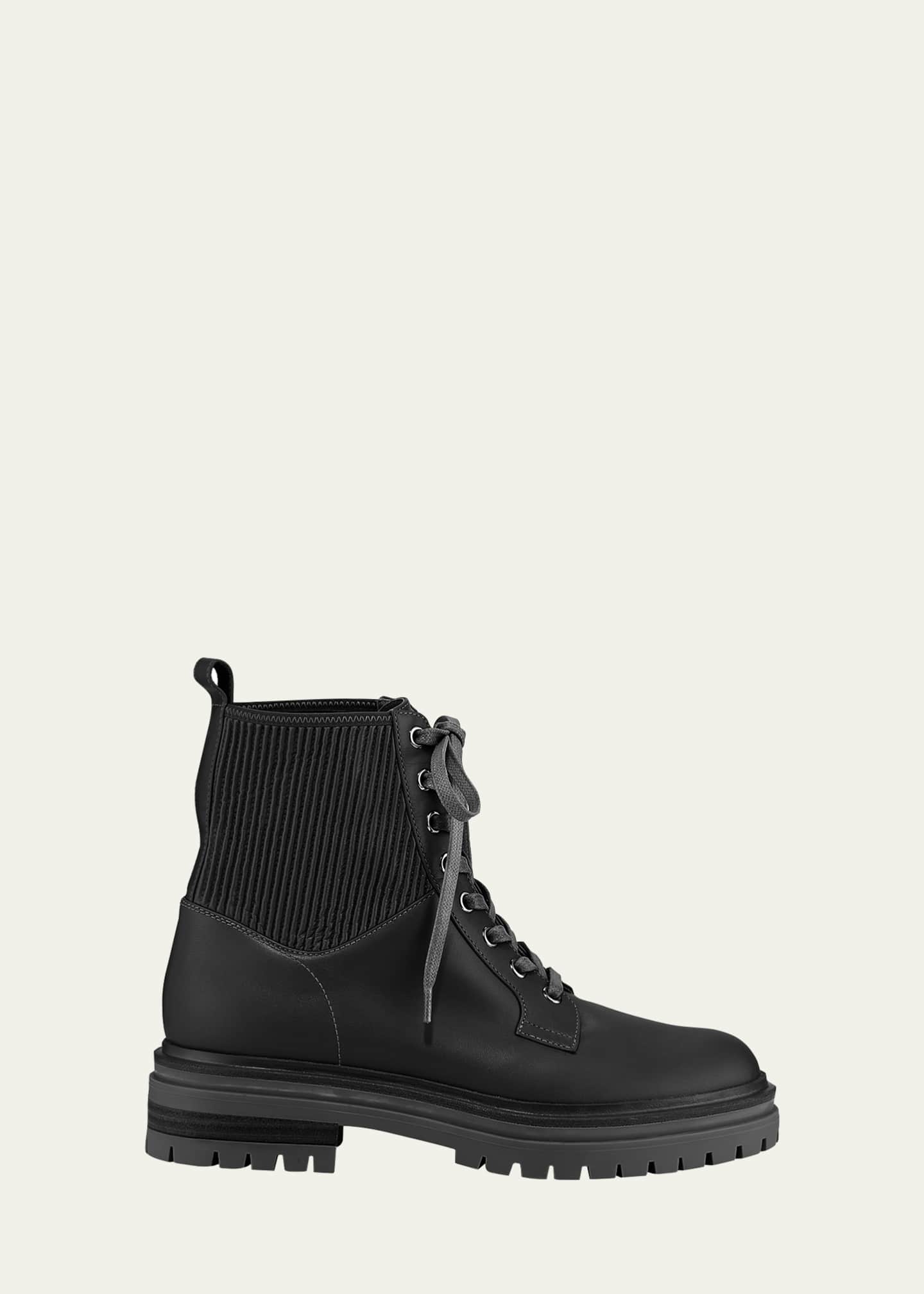 Gianvito rossi combat best sale boots