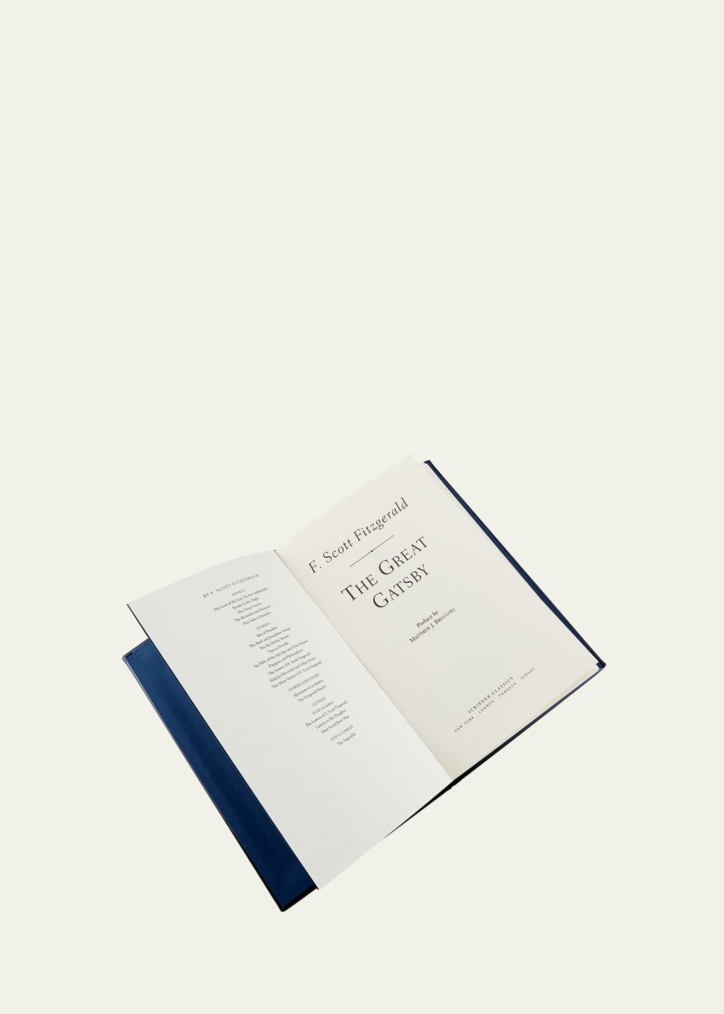 Graphic Image "The Great Gatsby" Book by F. Scott Fitzgerald, Personalized Image 2 of 2