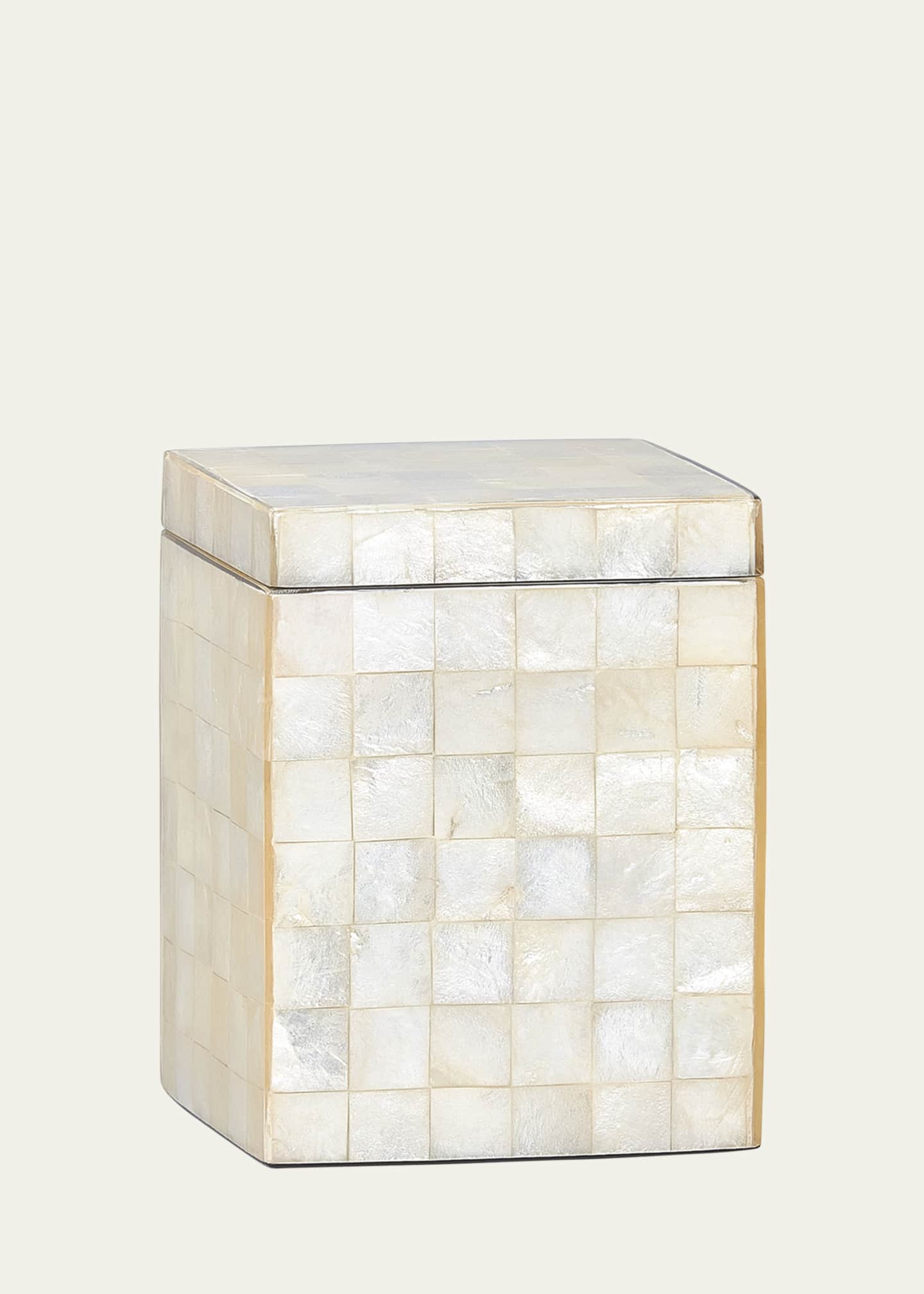 Labrazel Capiz Ivory Canister
