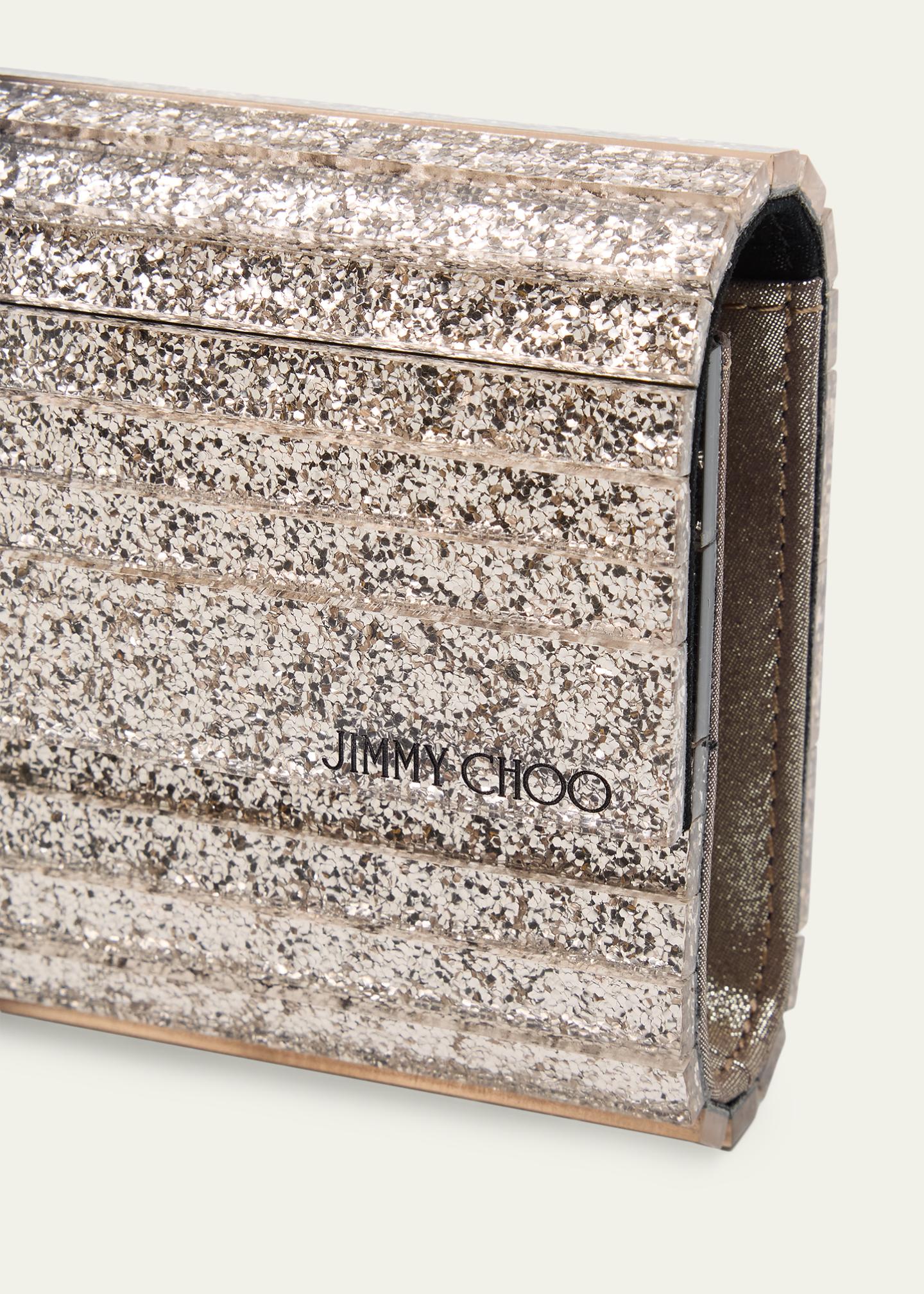 Jimmy Choo Degrade Glitter Acrylic Clutch Bag - Bergdorf Goodman