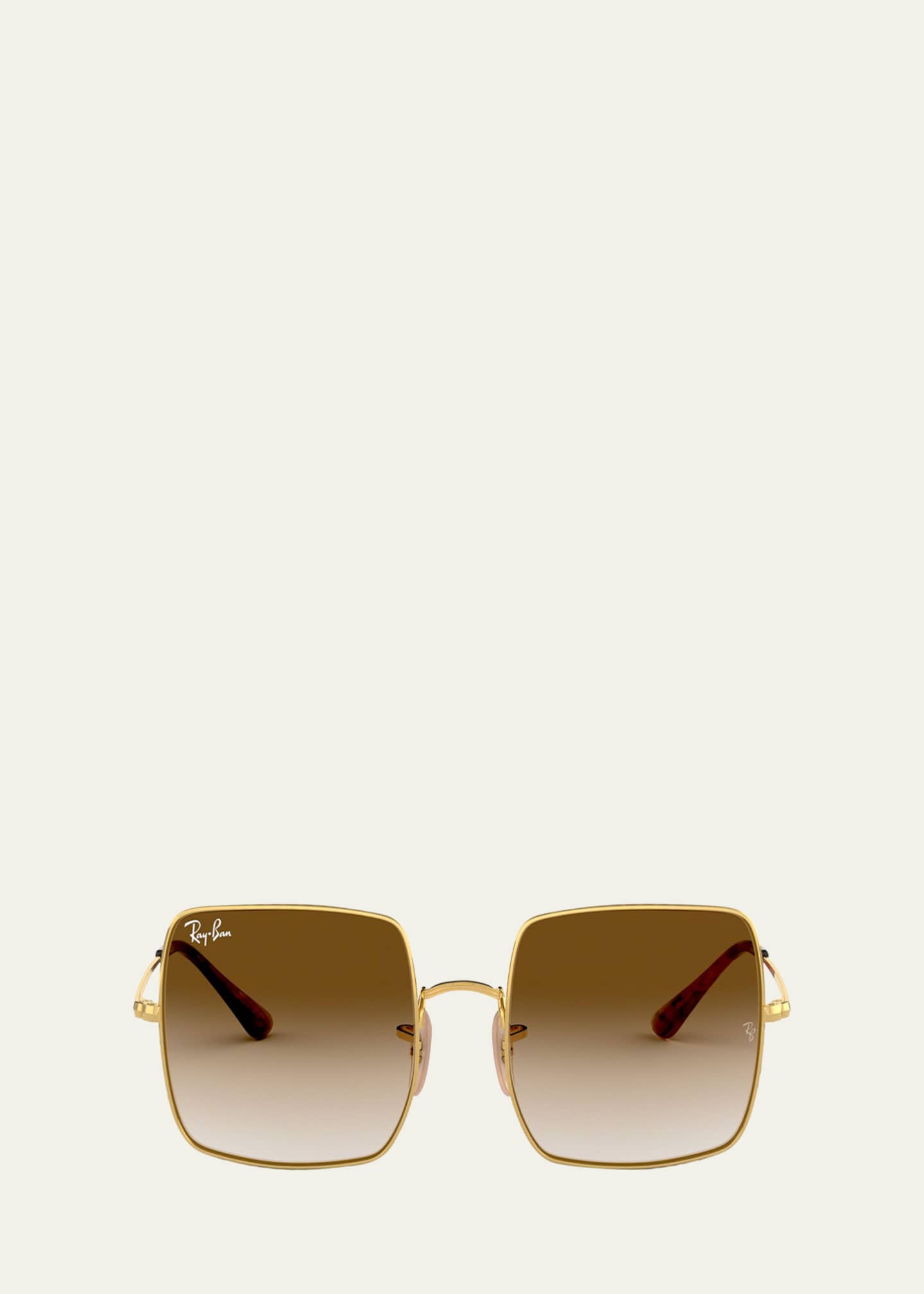 Ray Ban Metal Square Sunglasses 54MM Bergdorf Goodman