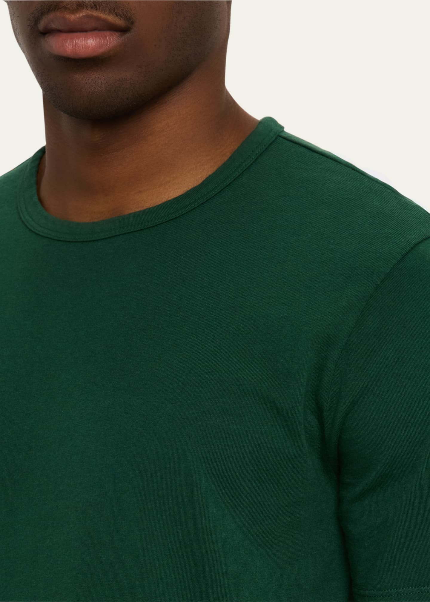 Vince Men's Garment-Dyed Crewneck T-Shirt Image 5 of 5