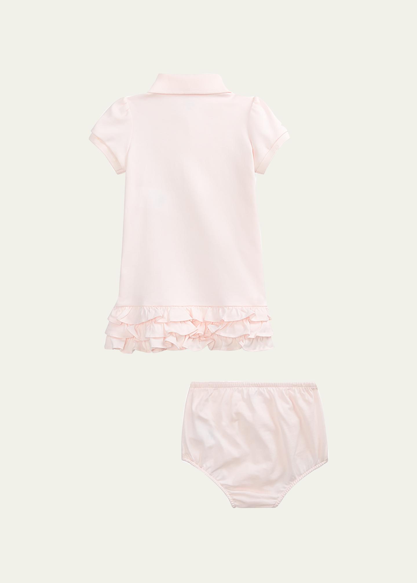 Polo Ralph Lauren Cupcake Ruffle Hem Polo Dress With Bloomers, Size 6M ...